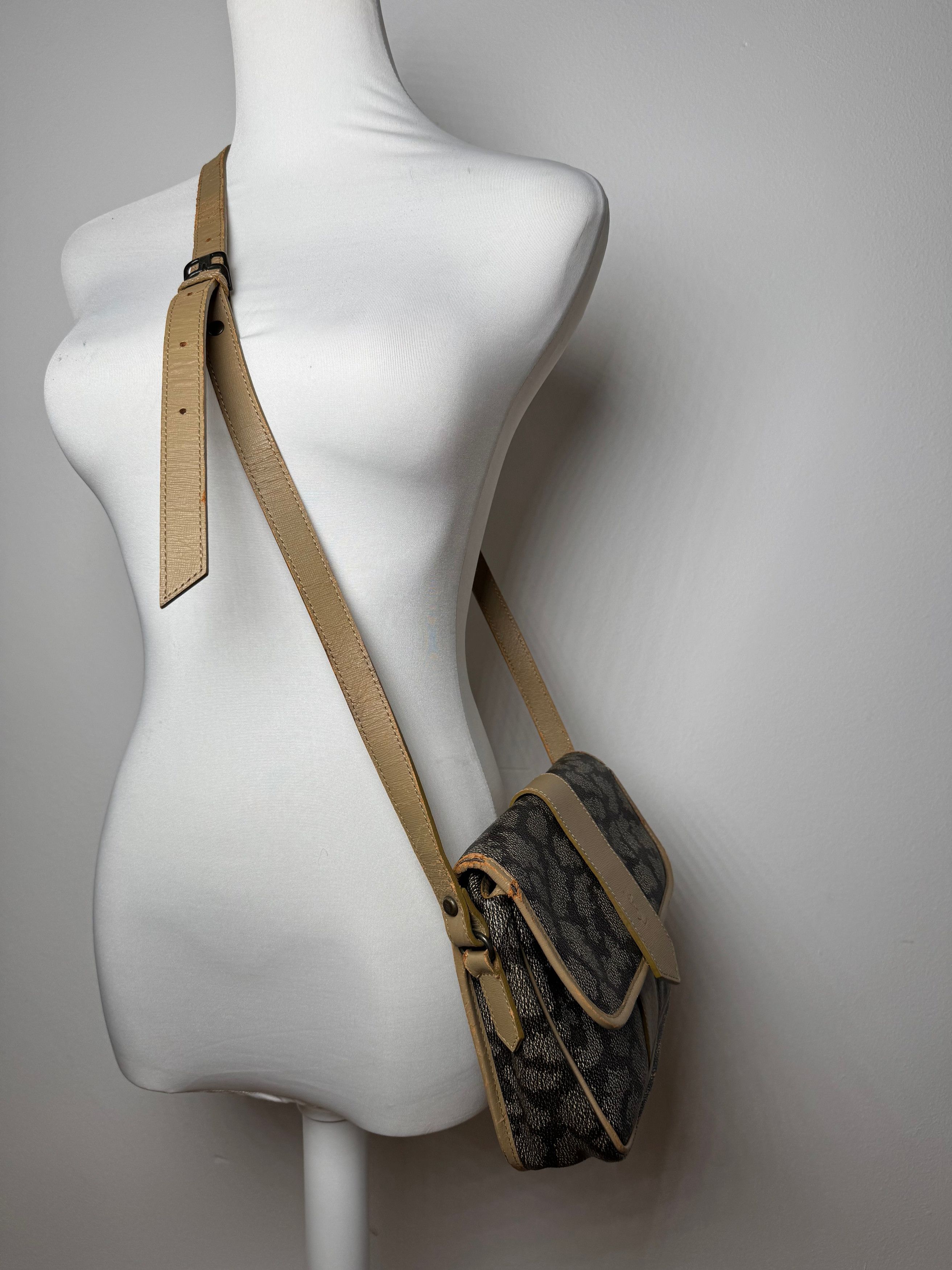 Other Vintage Yves Saint Laurent Leather bag grey brown Size ONE SIZE - 15 Thumbnail