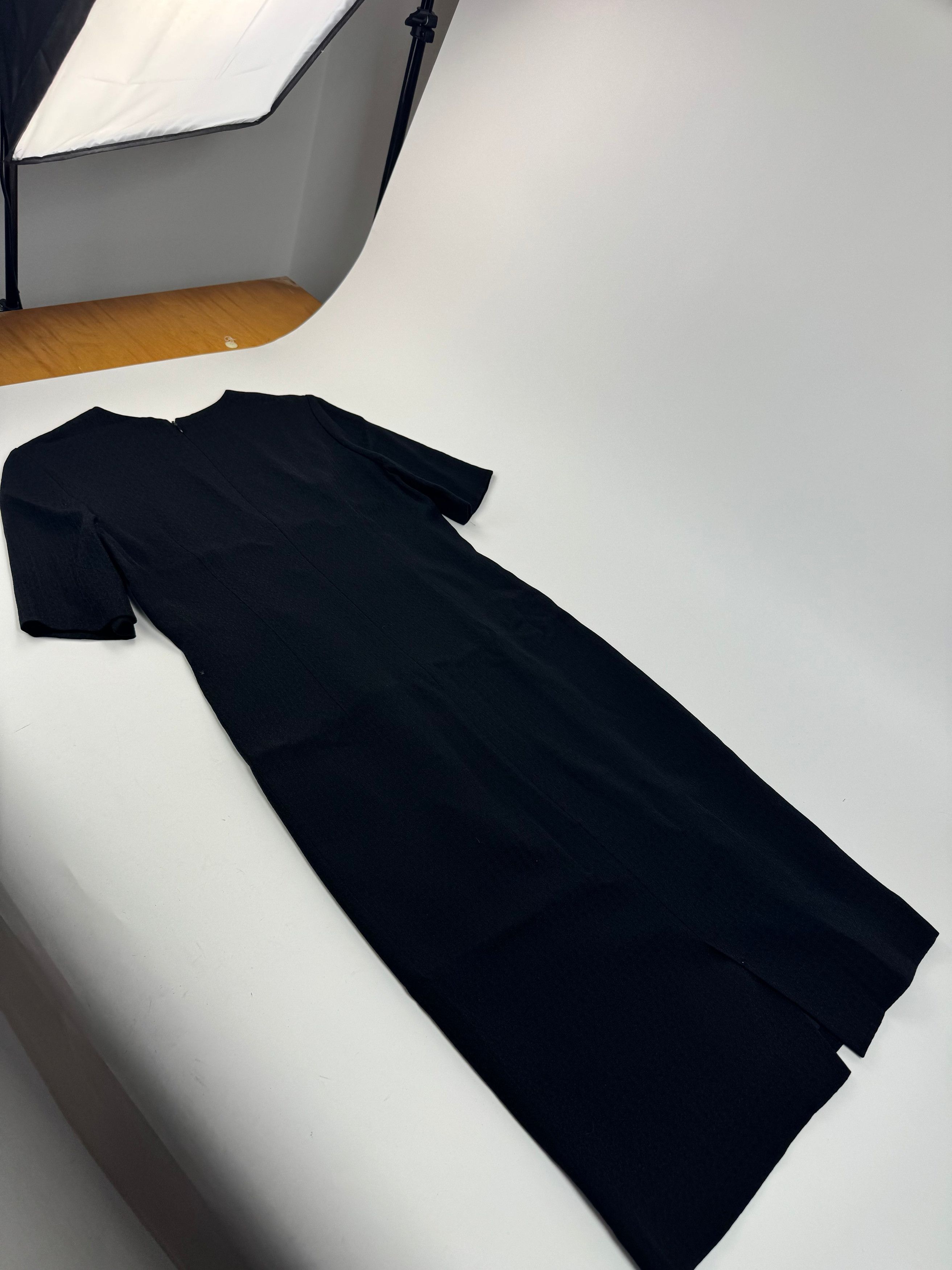 Givenchy Vintage wool Dress black m/L Size M / US 6-8 / IT 42-44 - 9 Thumbnail