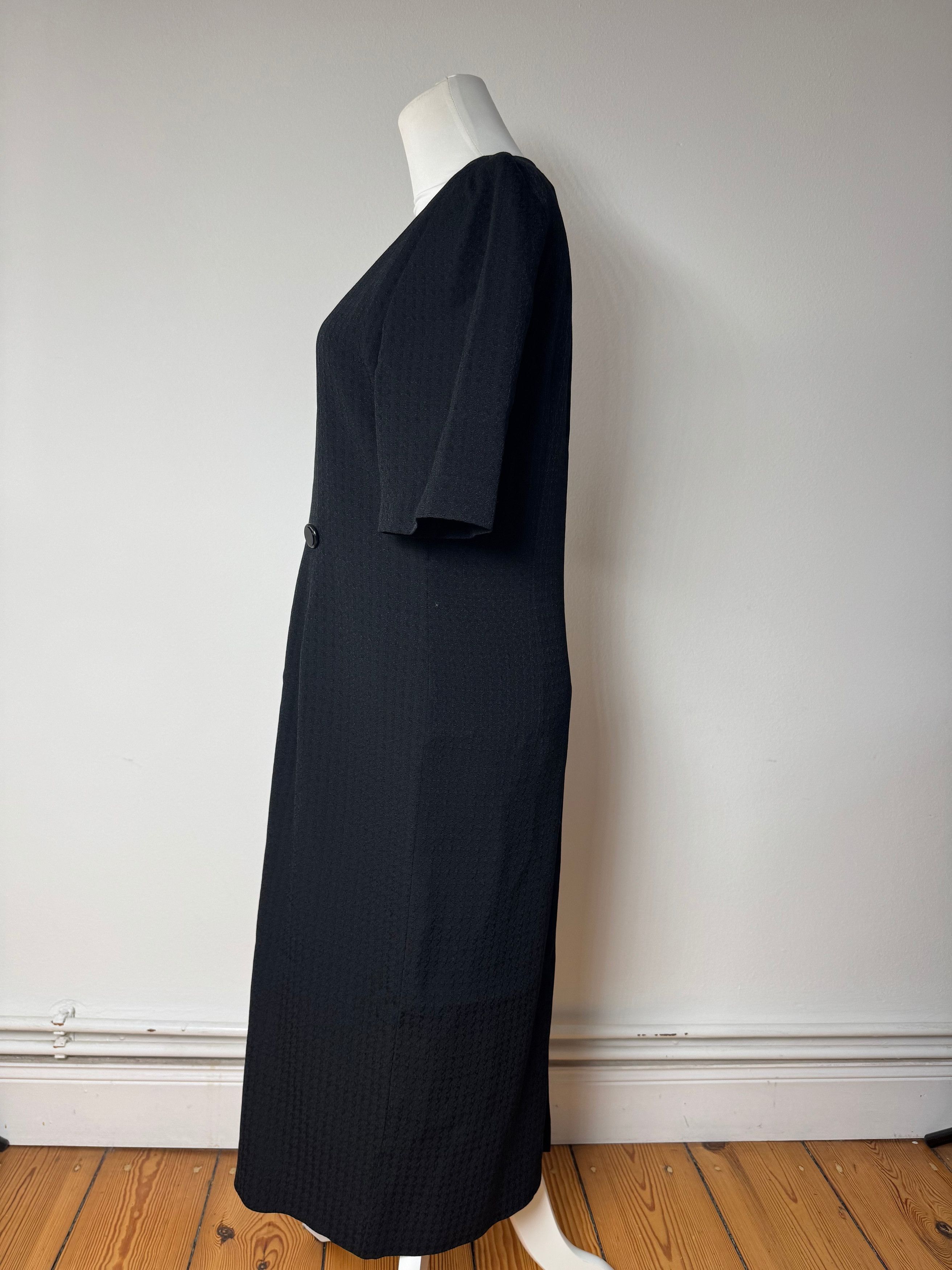 Givenchy Vintage wool Dress black m/L Size M / US 6-8 / IT 42-44 - 3 Thumbnail