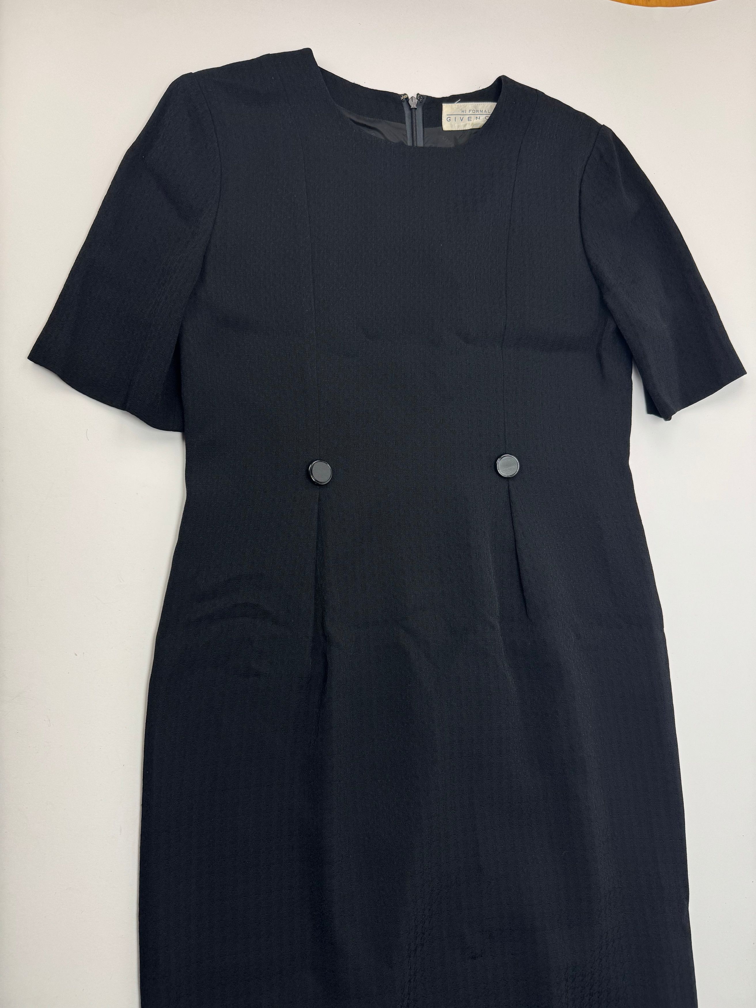 Givenchy Vintage wool Dress black m/L Size M / US 6-8 / IT 42-44 - 7 Thumbnail