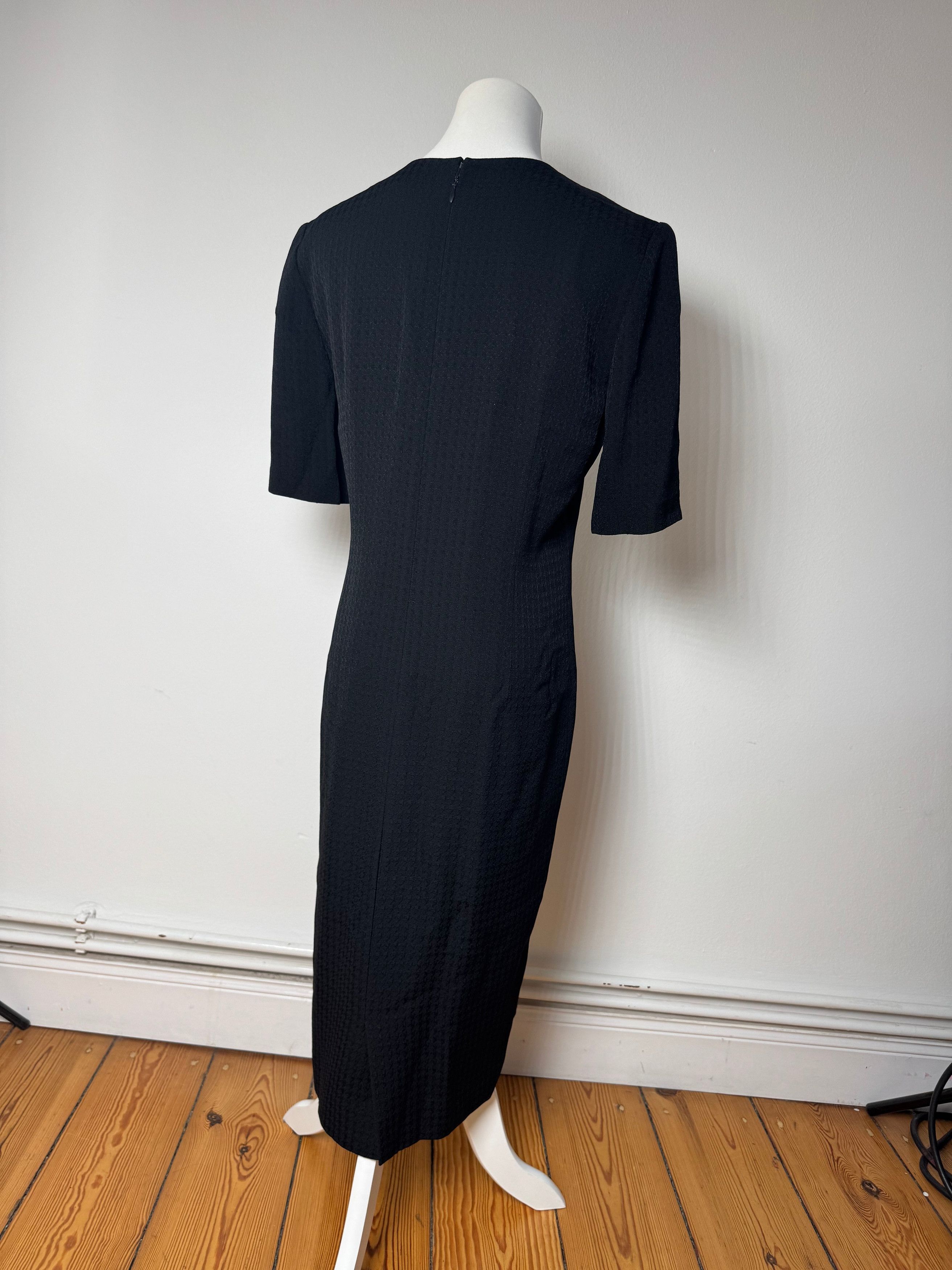 Givenchy Vintage wool Dress black m/L Size M / US 6-8 / IT 42-44 - 4 Thumbnail