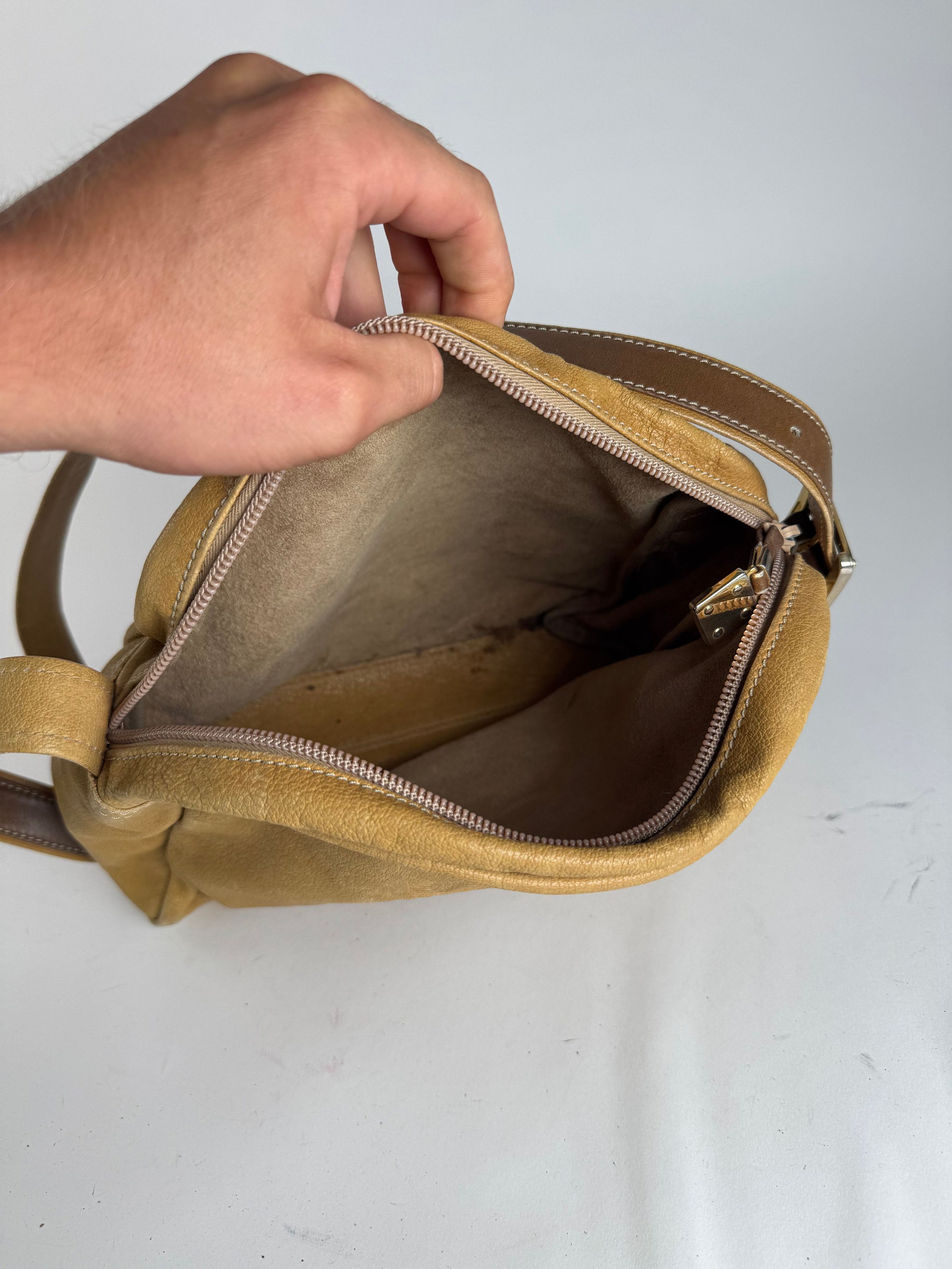 Other Vintage Loewe Leather bag brown Size ONE SIZE - 3 Thumbnail