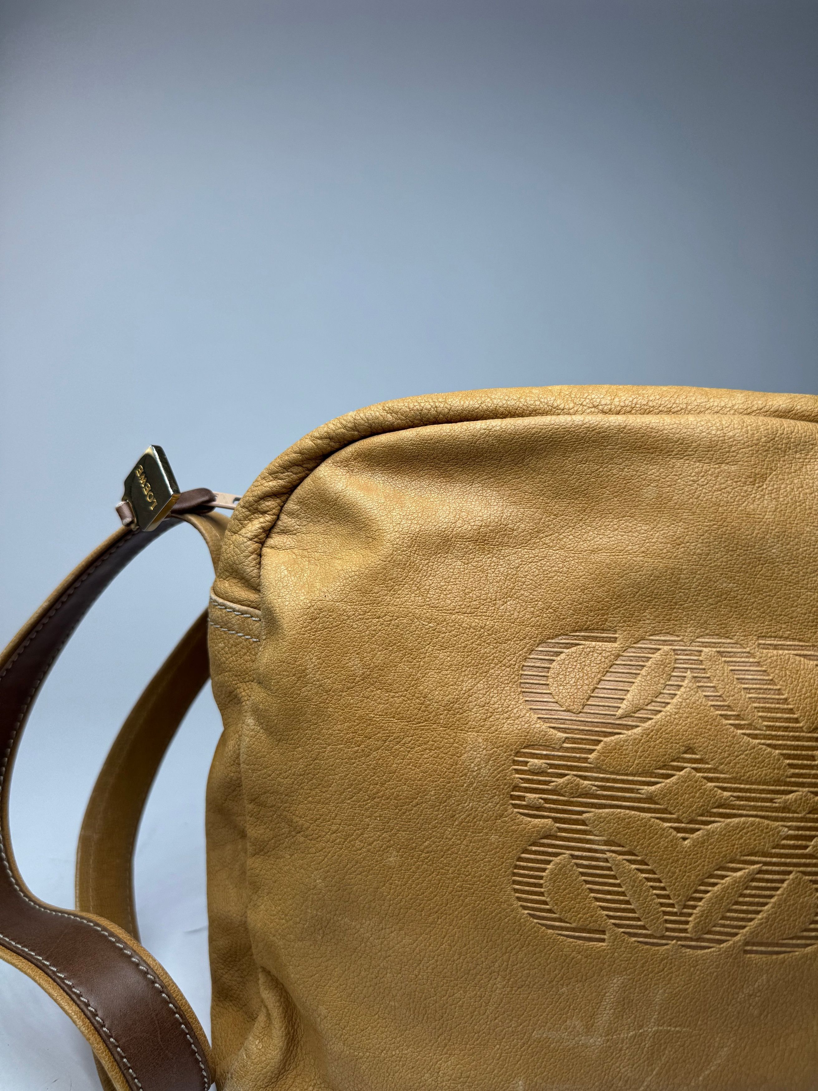 Other Vintage Loewe Leather bag brown Size ONE SIZE - 4 Thumbnail