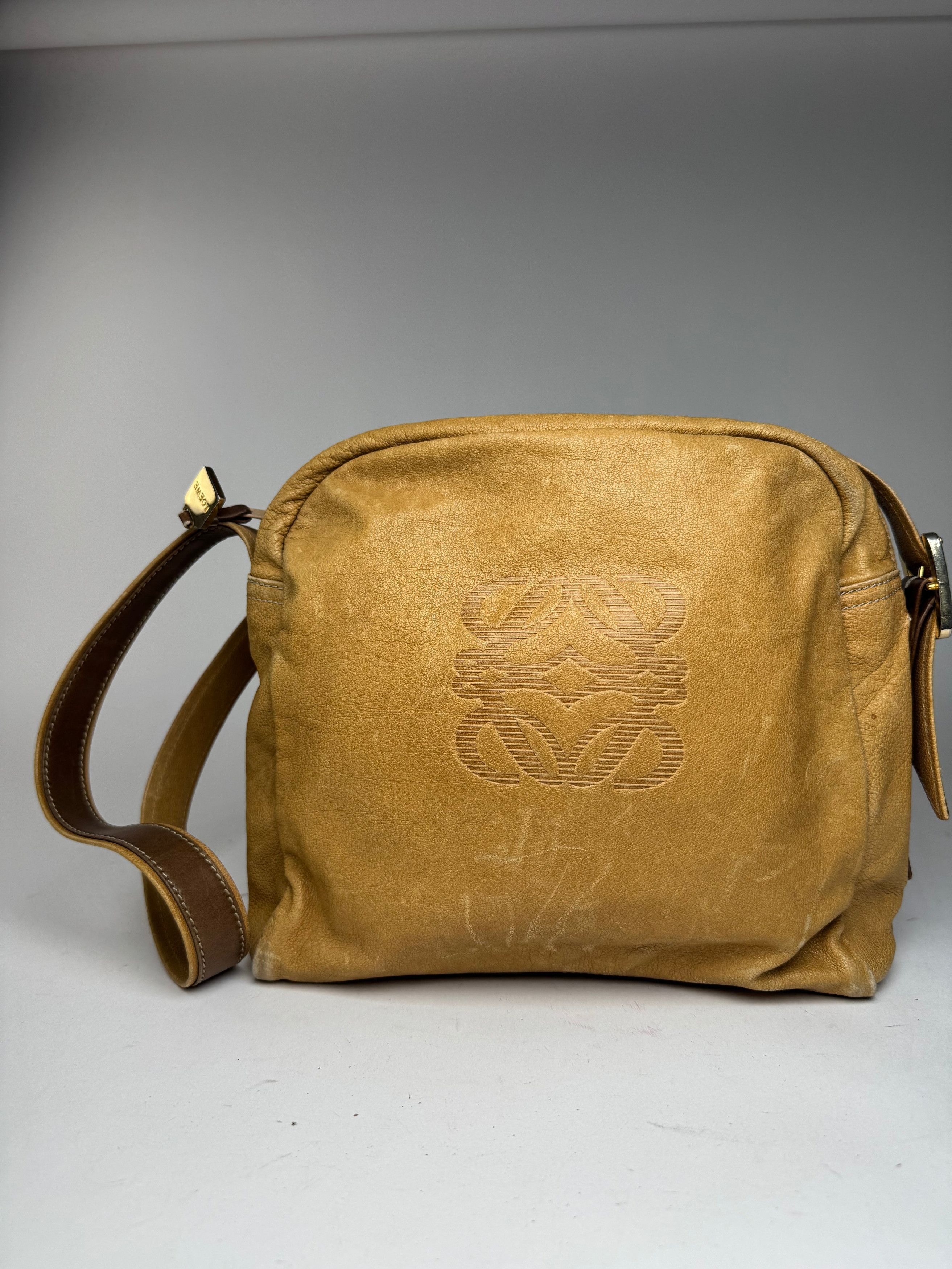 Other Vintage Loewe Leather bag brown Size ONE SIZE - 7 Thumbnail