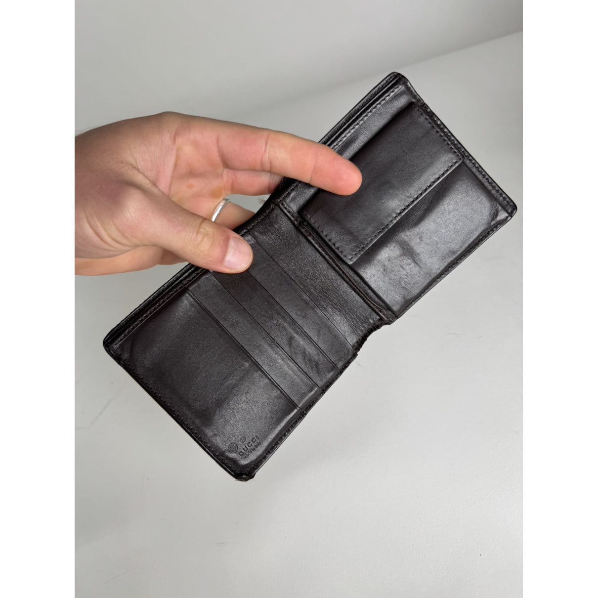 Gucci Queen Margaret Brown Leather Wallet Size ONE SIZE - 4 Thumbnail