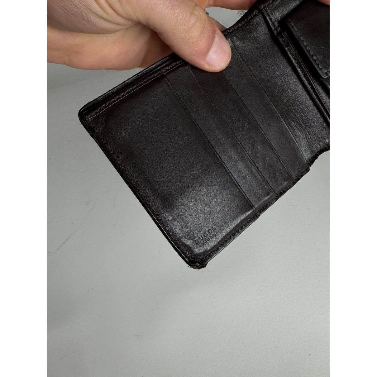 Gucci Queen Margaret Brown Leather Wallet Size ONE SIZE - 5 Thumbnail