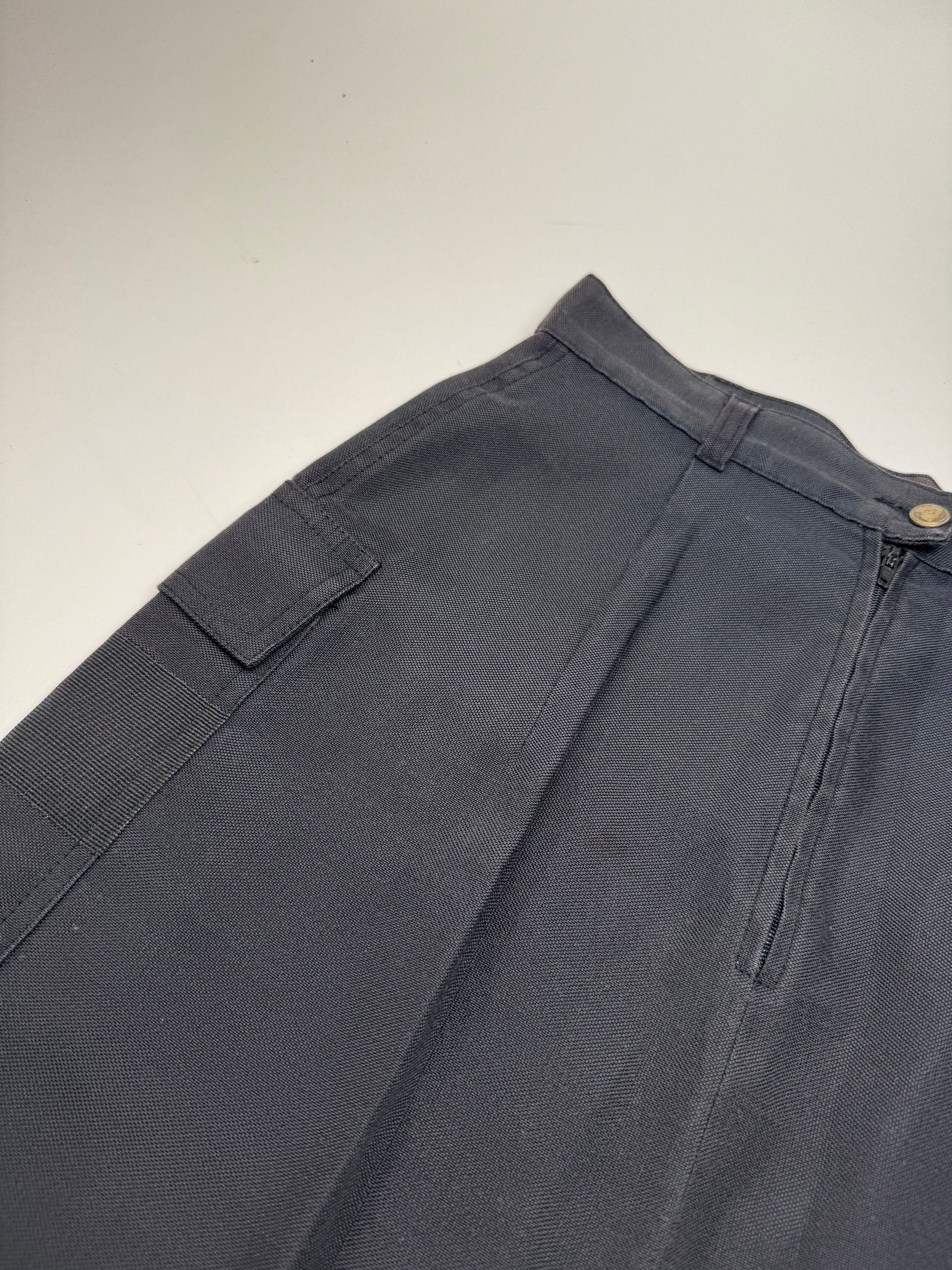 Fendi Vintage Roma Skirt Black M Size 26" / US 2 / IT 38 - 4 Thumbnail