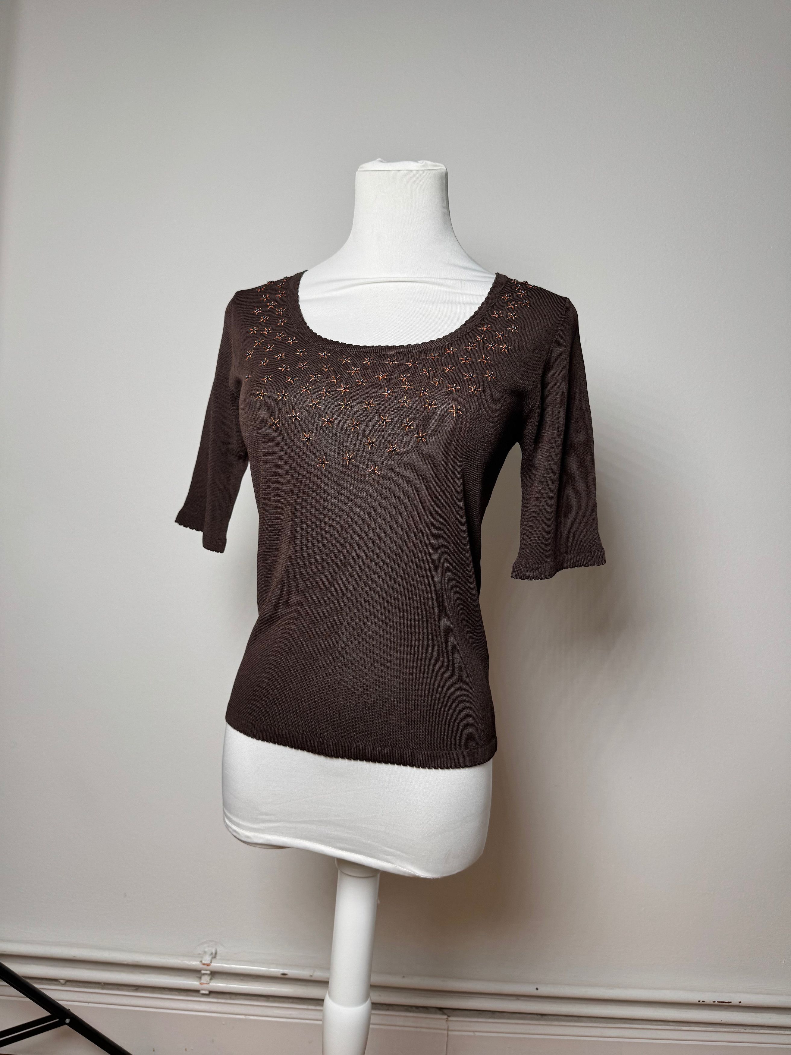 Balenciaga Vintage Shirt M Brown Size M / US 6-8 / IT 42-44 - 7 Thumbnail