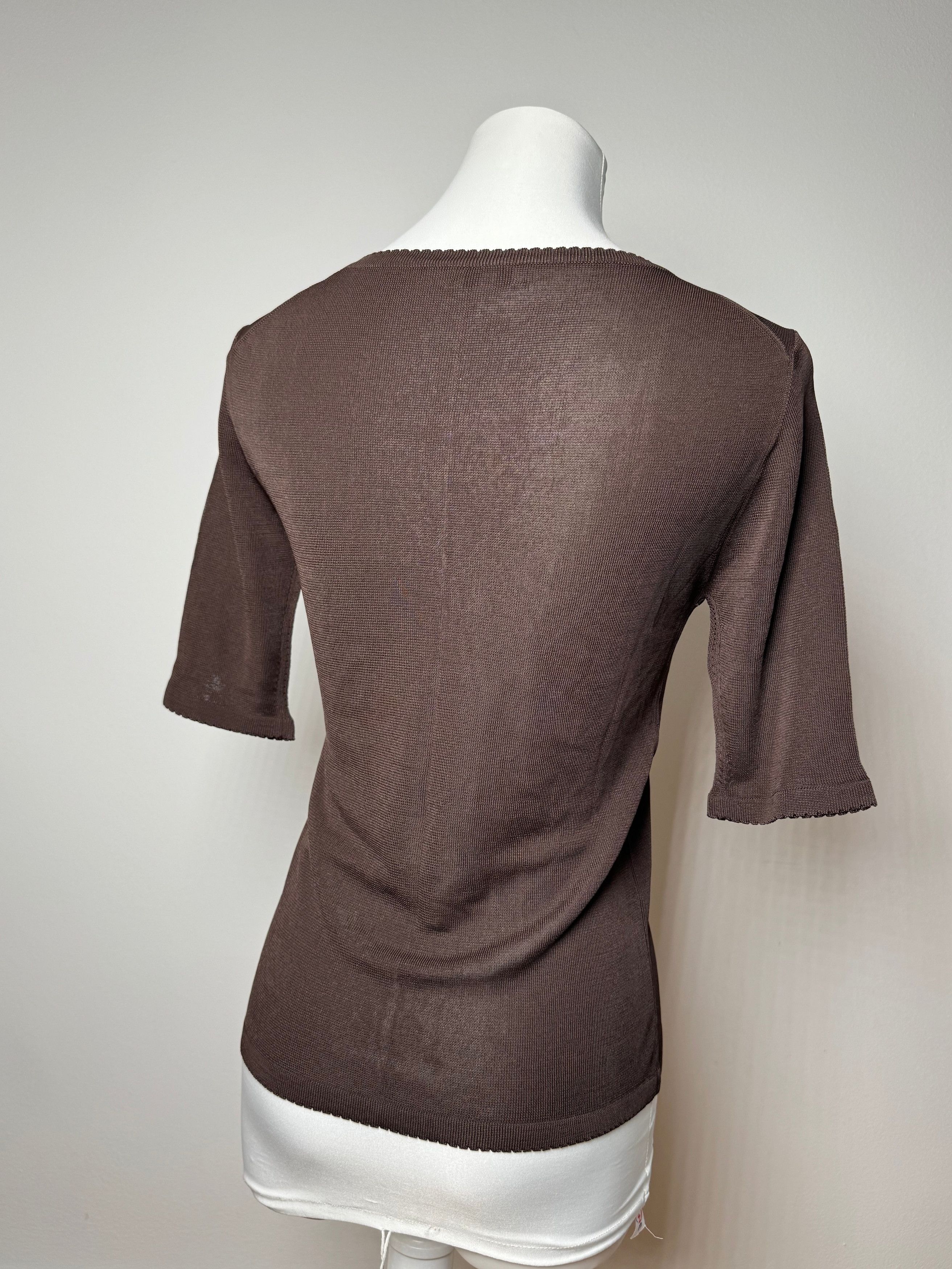 Balenciaga Vintage Shirt M Brown Size M / US 6-8 / IT 42-44 - 3 Thumbnail