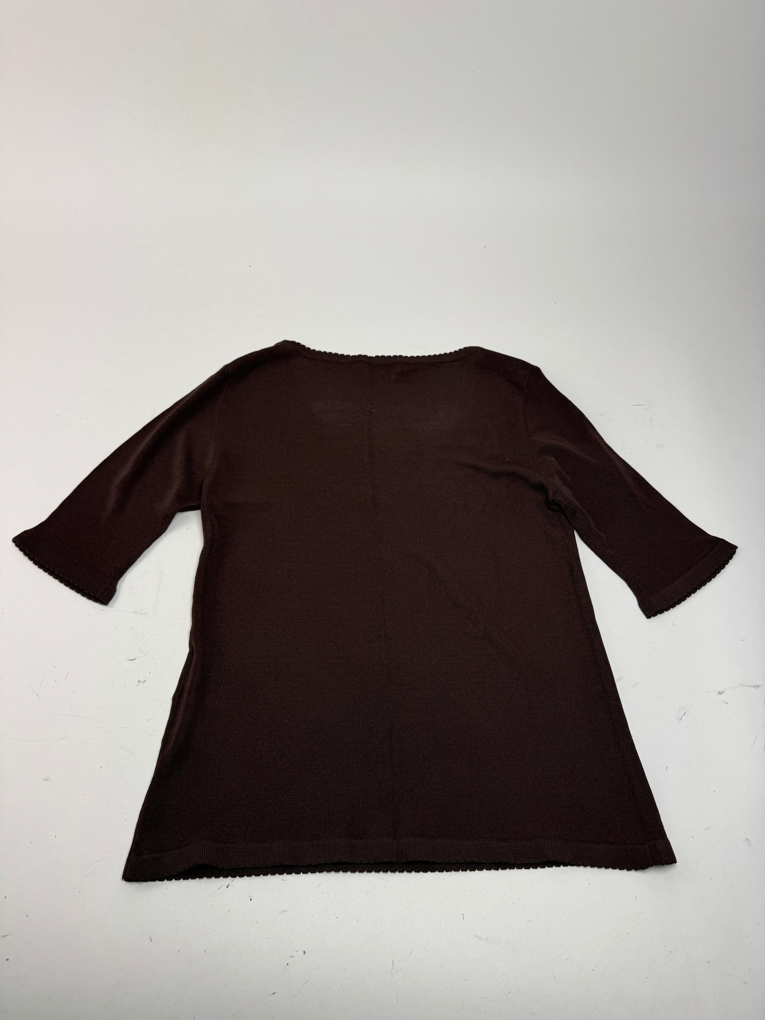 Balenciaga Vintage Shirt M Brown Size M / US 6-8 / IT 42-44 - 13 Thumbnail