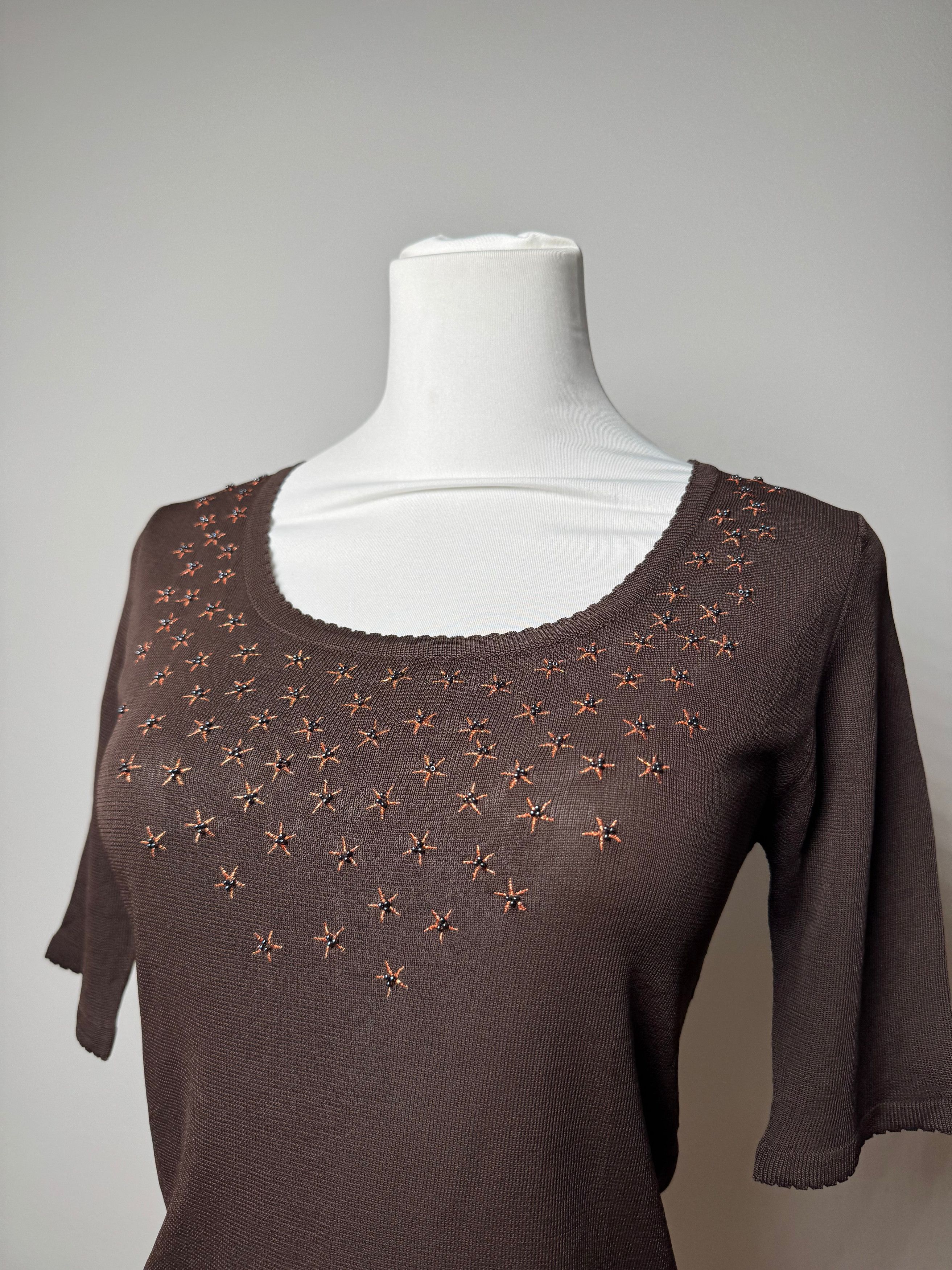 Balenciaga Vintage Shirt M Brown Size M / US 6-8 / IT 42-44 - 14 Thumbnail
