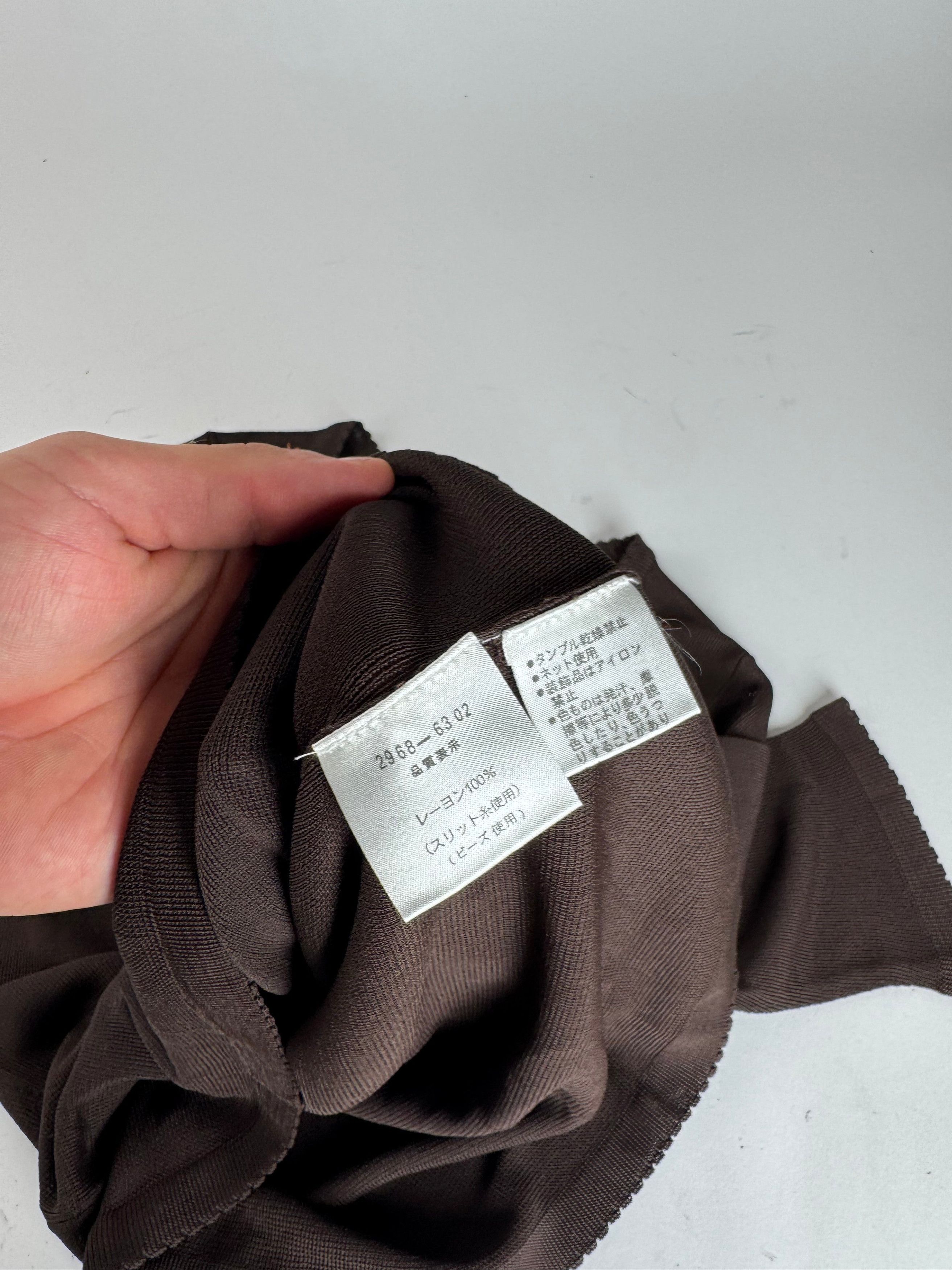 Balenciaga Vintage Shirt M Brown Size M / US 6-8 / IT 42-44 - 11 Thumbnail