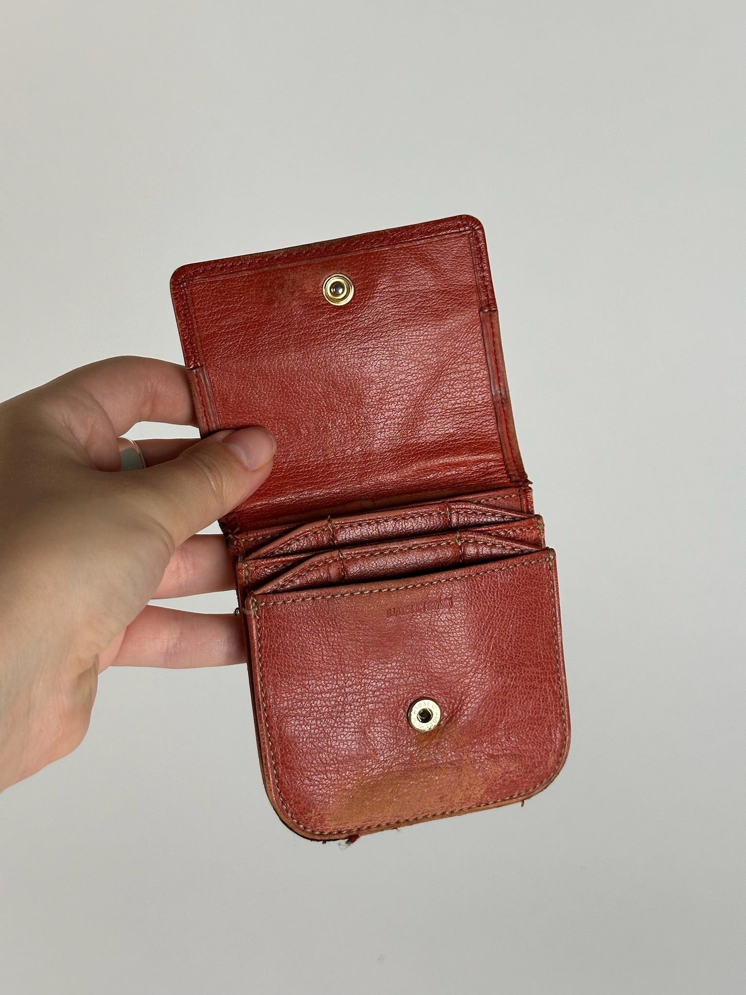 Other Vintage Loewe Madrid Coin Case orange Size ONE SIZE - 4 Thumbnail