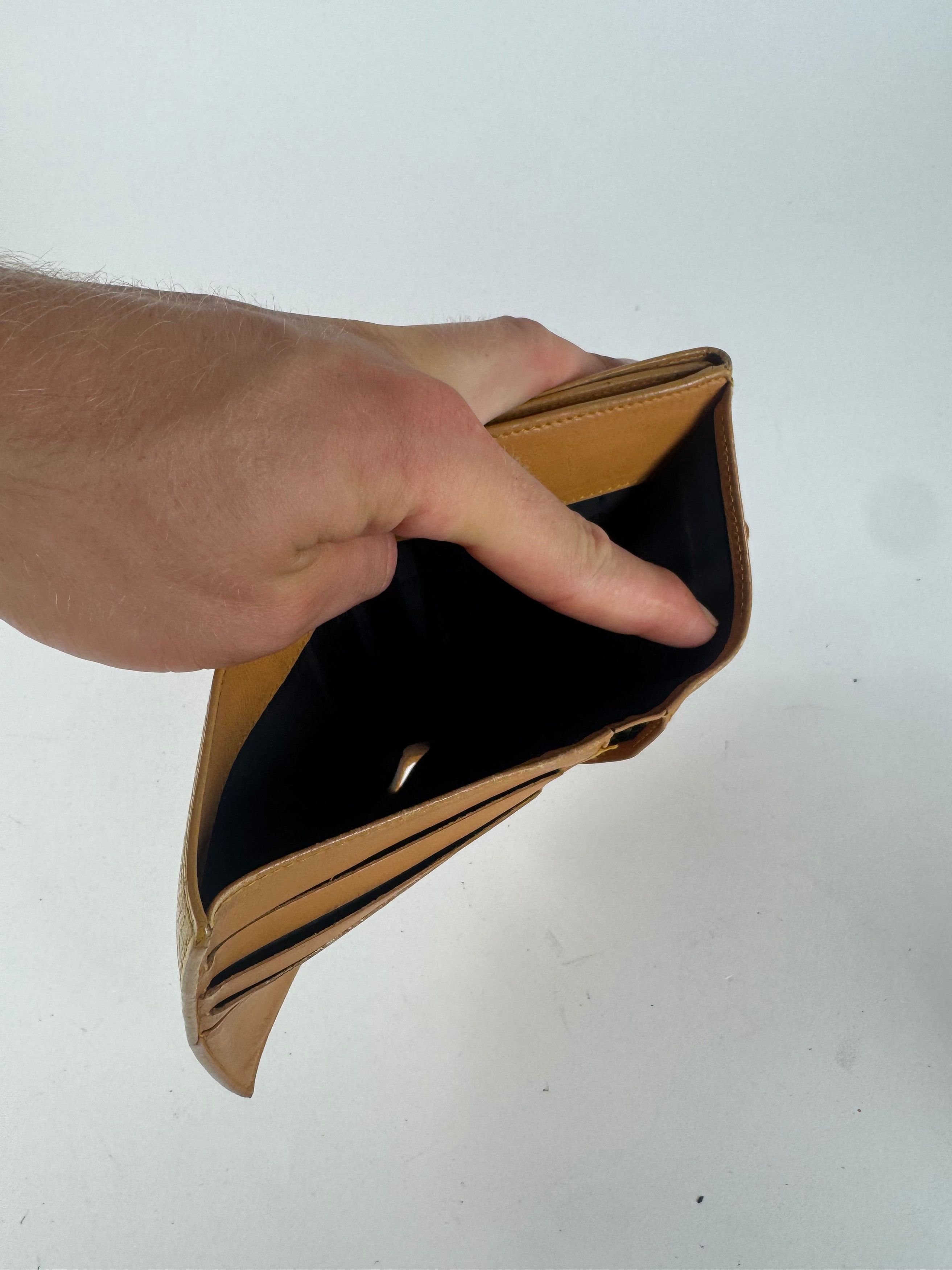 Loewe Vintage Leather wallet yellow Size ONE SIZE - 7 Thumbnail