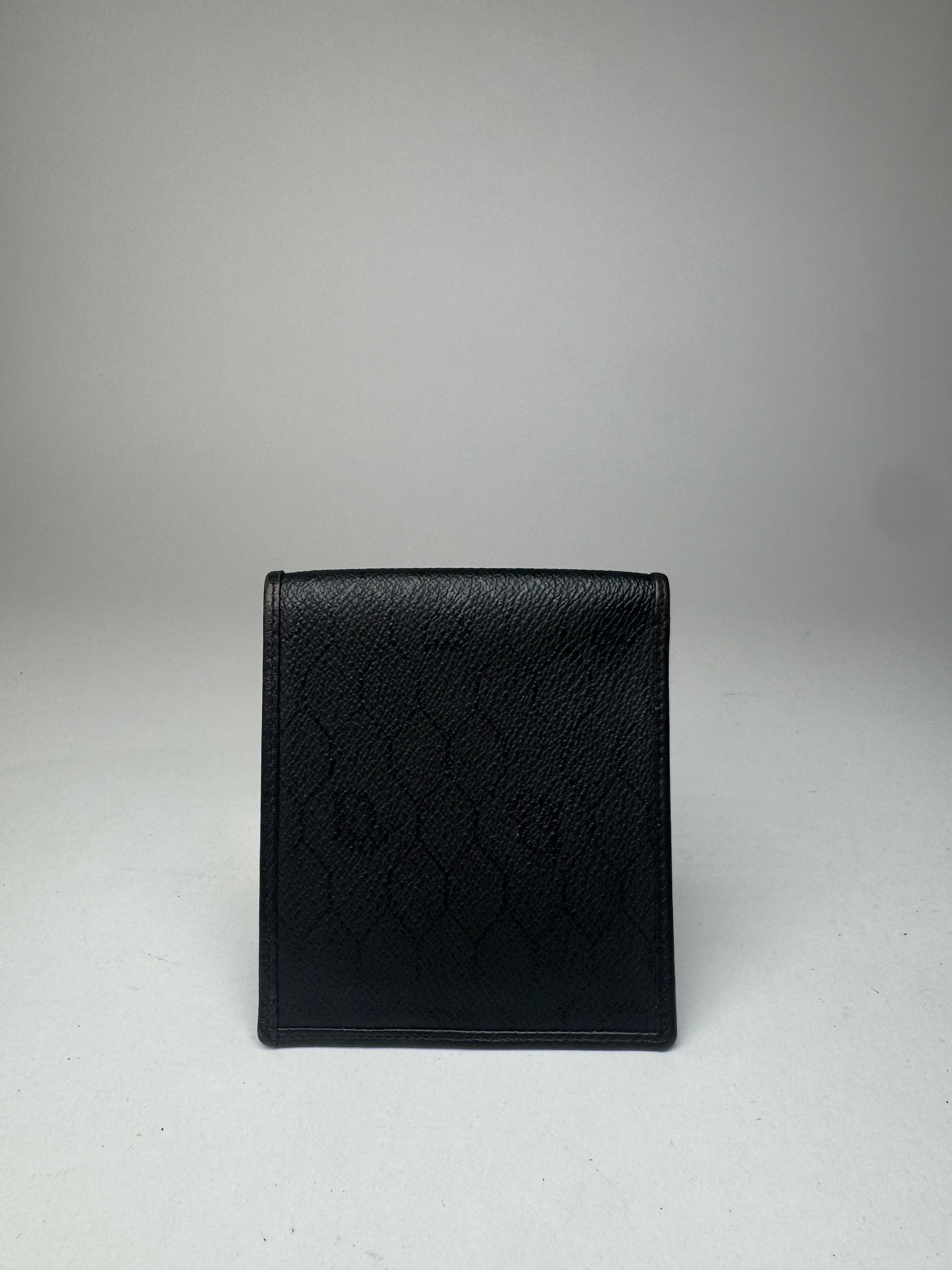 Dior Vintage Lether wallet Black Size ONE SIZE - 2 Thumbnail
