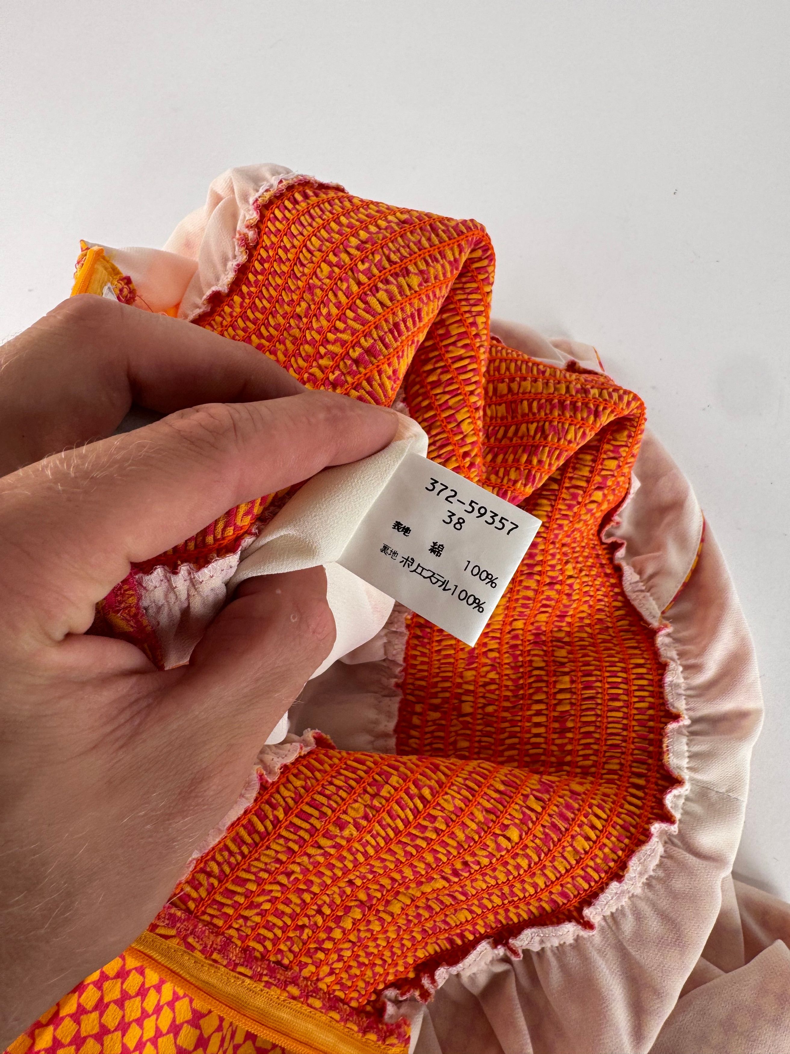 Givenchy Vintage Dress Orange M Size M / US 6-8 / IT 42-44 - 12 Thumbnail