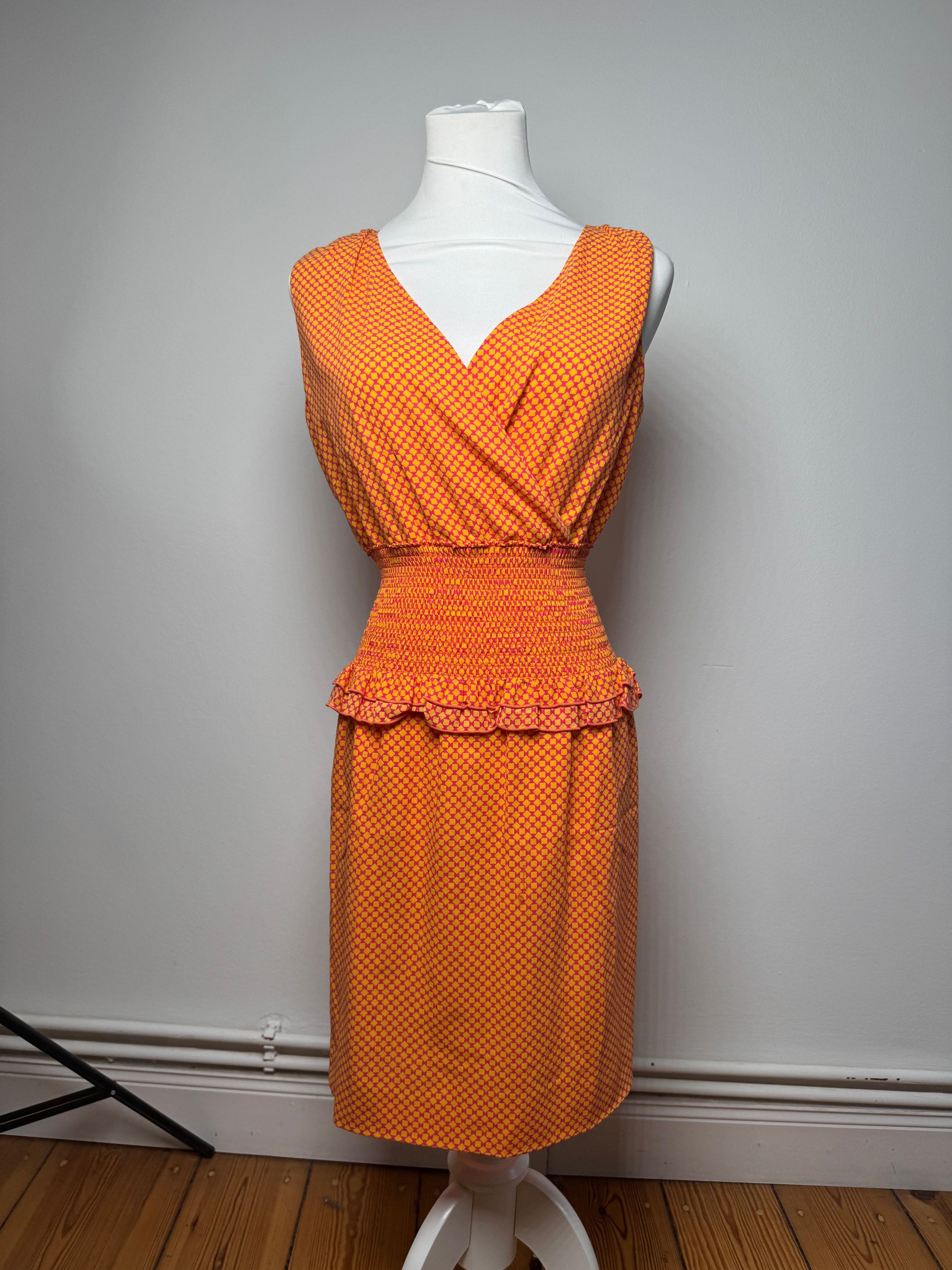 Givenchy Vintage Dress Orange M Size M / US 6-8 / IT 42-44 - 8 Thumbnail