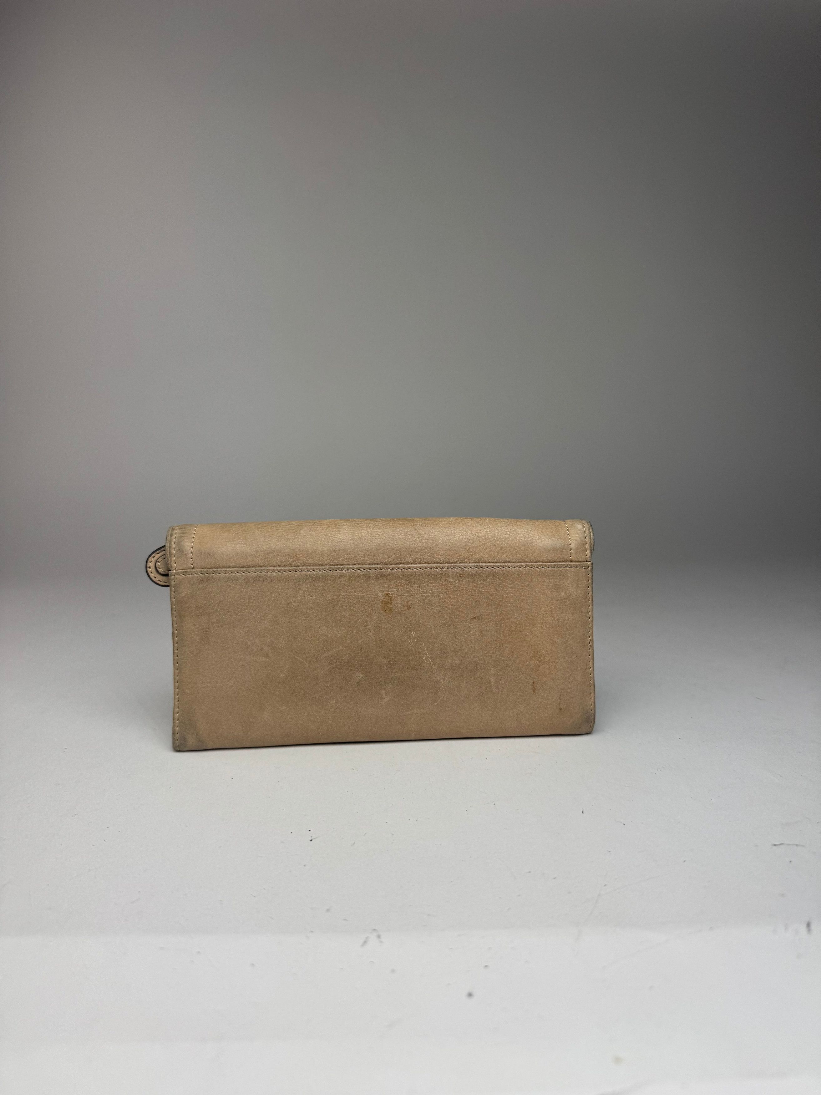 Loewe Vintage Madrid Anagram Leather wallet beige Size ONE SIZE - 2 Thumbnail