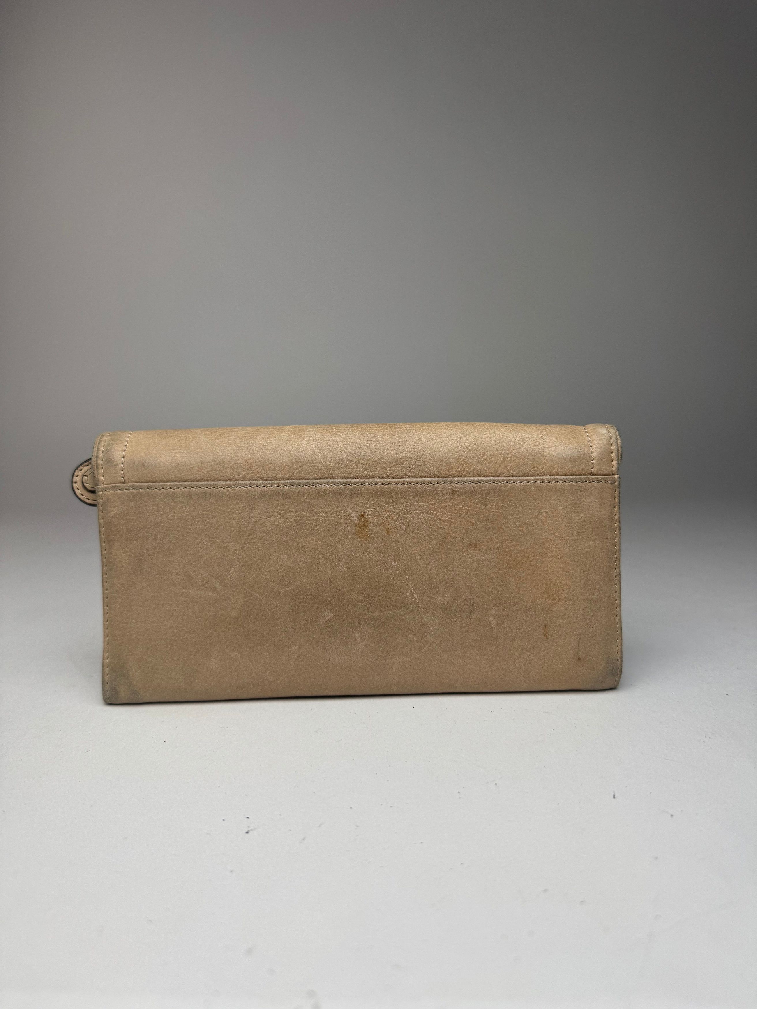 Loewe Vintage Madrid Anagram Leather wallet beige Size ONE SIZE - 12 Thumbnail