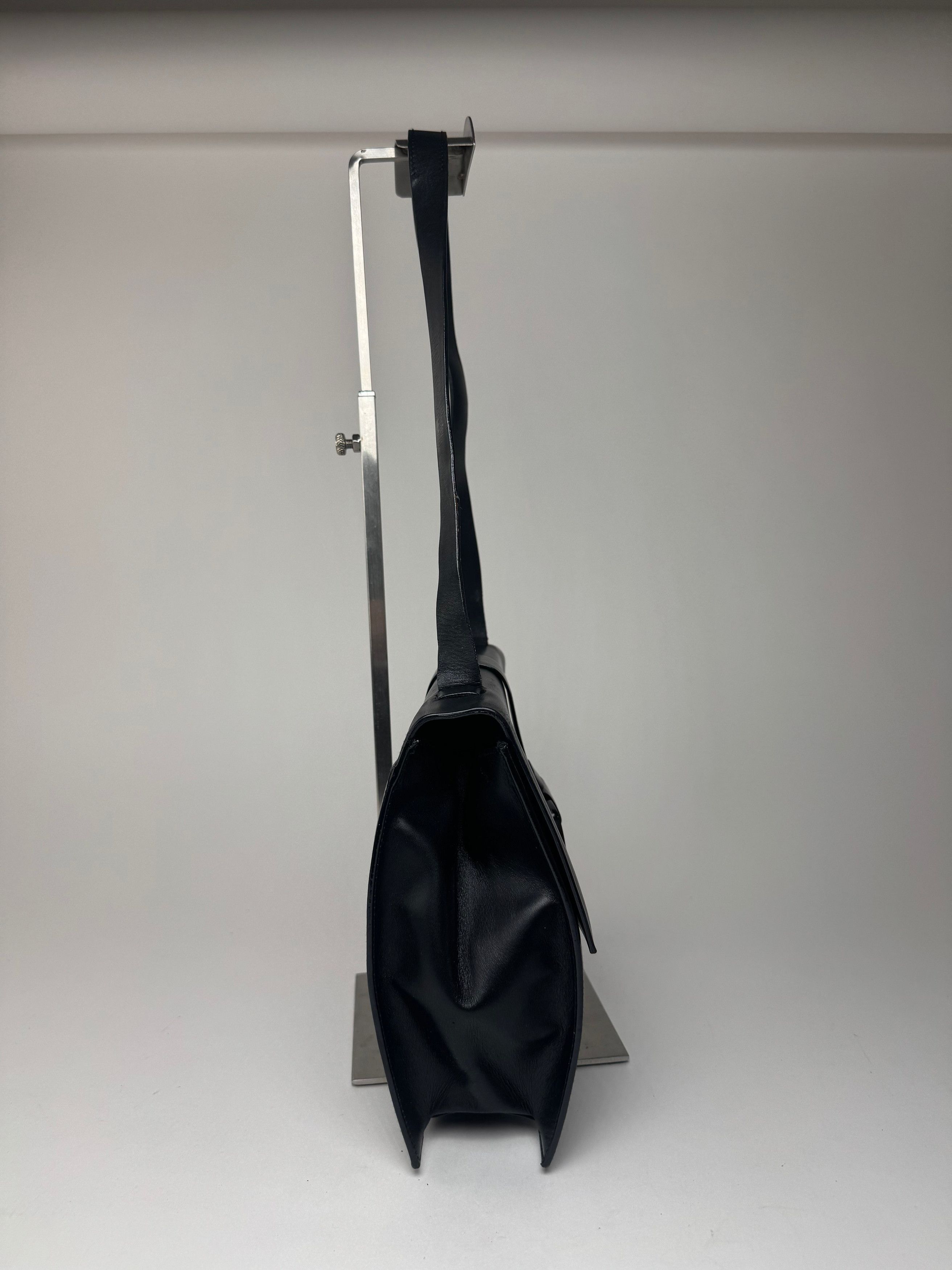 Gucci Vintage Leather Bag Black Size ONE SIZE - 6 Thumbnail