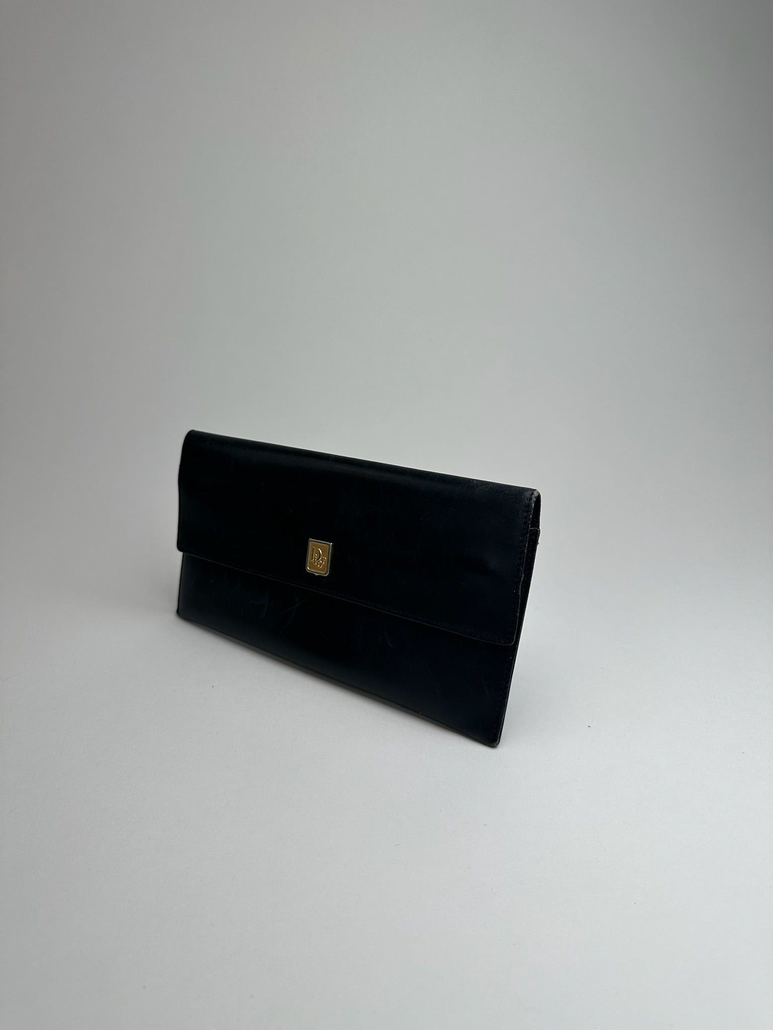 Dior Vintage Leather wallet Black Size ONE SIZE - 11 Thumbnail