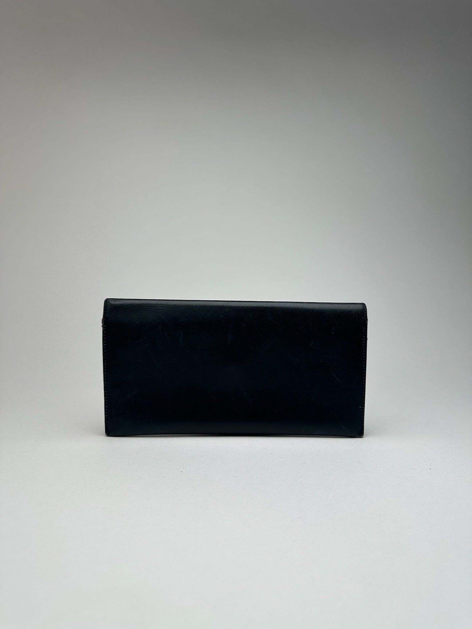 Dior Vintage Leather wallet Black Size ONE SIZE - 2 Thumbnail