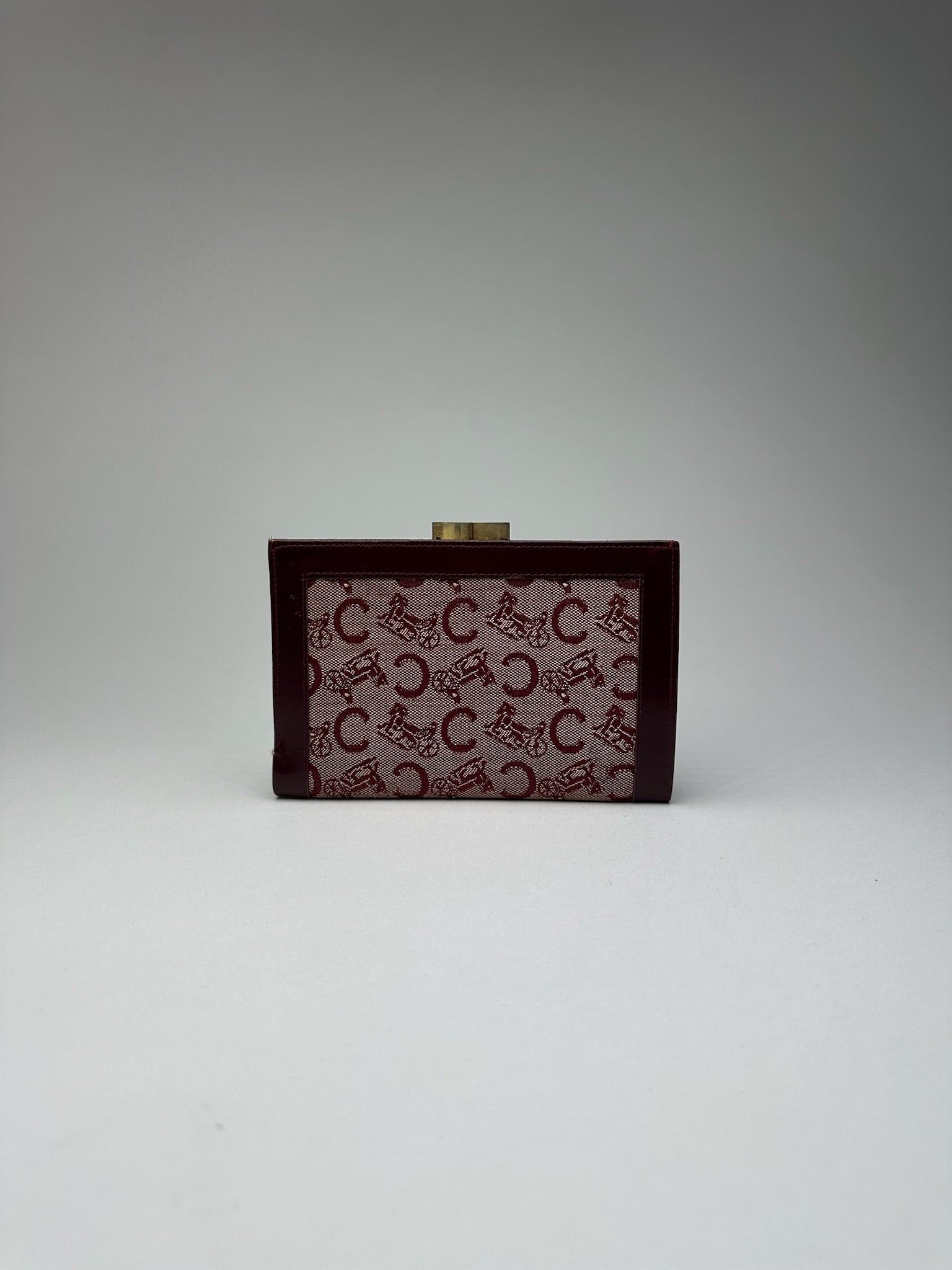 Celine Vintage Macadam Monogramm wallet purple Size ONE SIZE - 2 Thumbnail