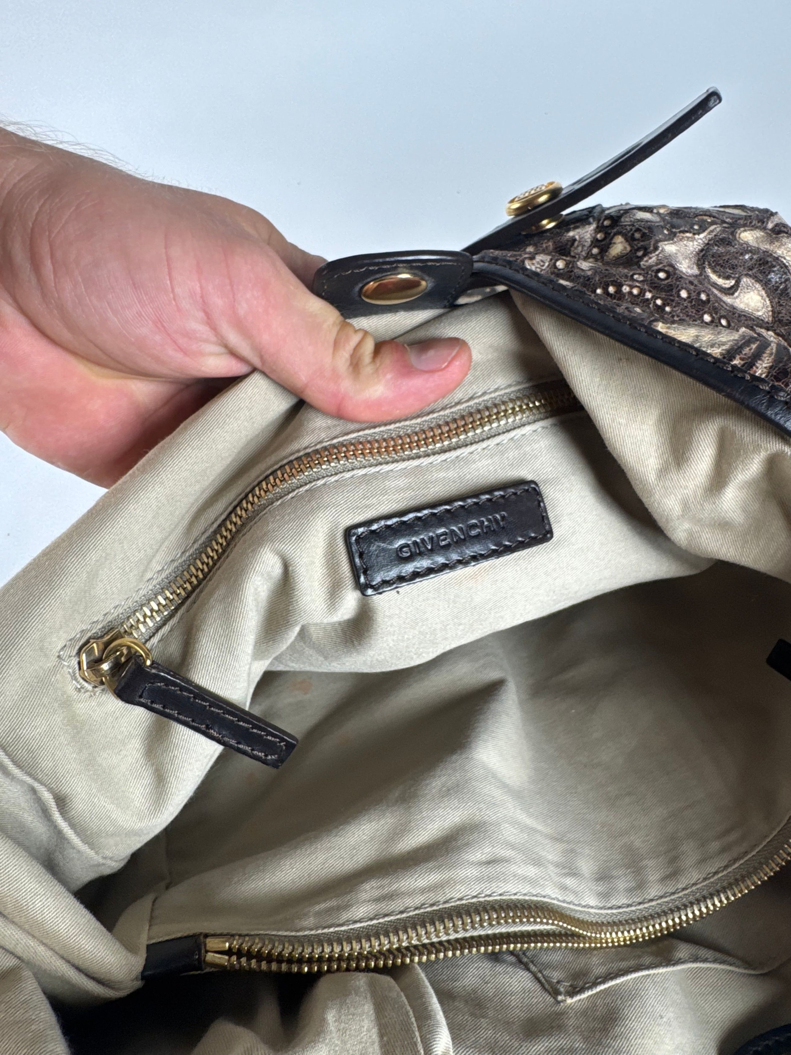 Givenchy Vintage Handbag black brown Size ONE SIZE - 5 Thumbnail