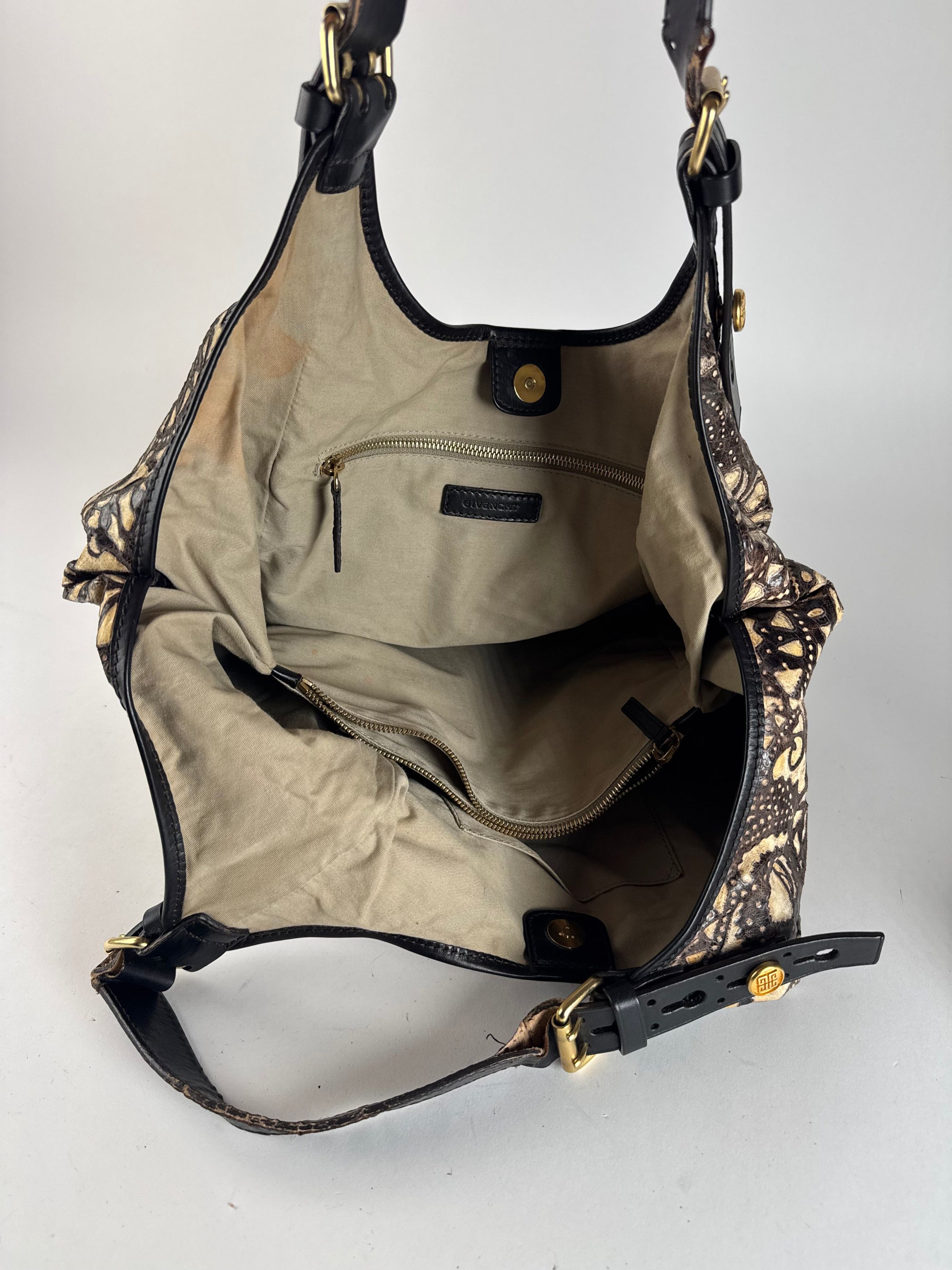 Givenchy Vintage Handbag black brown Size ONE SIZE - 4 Thumbnail