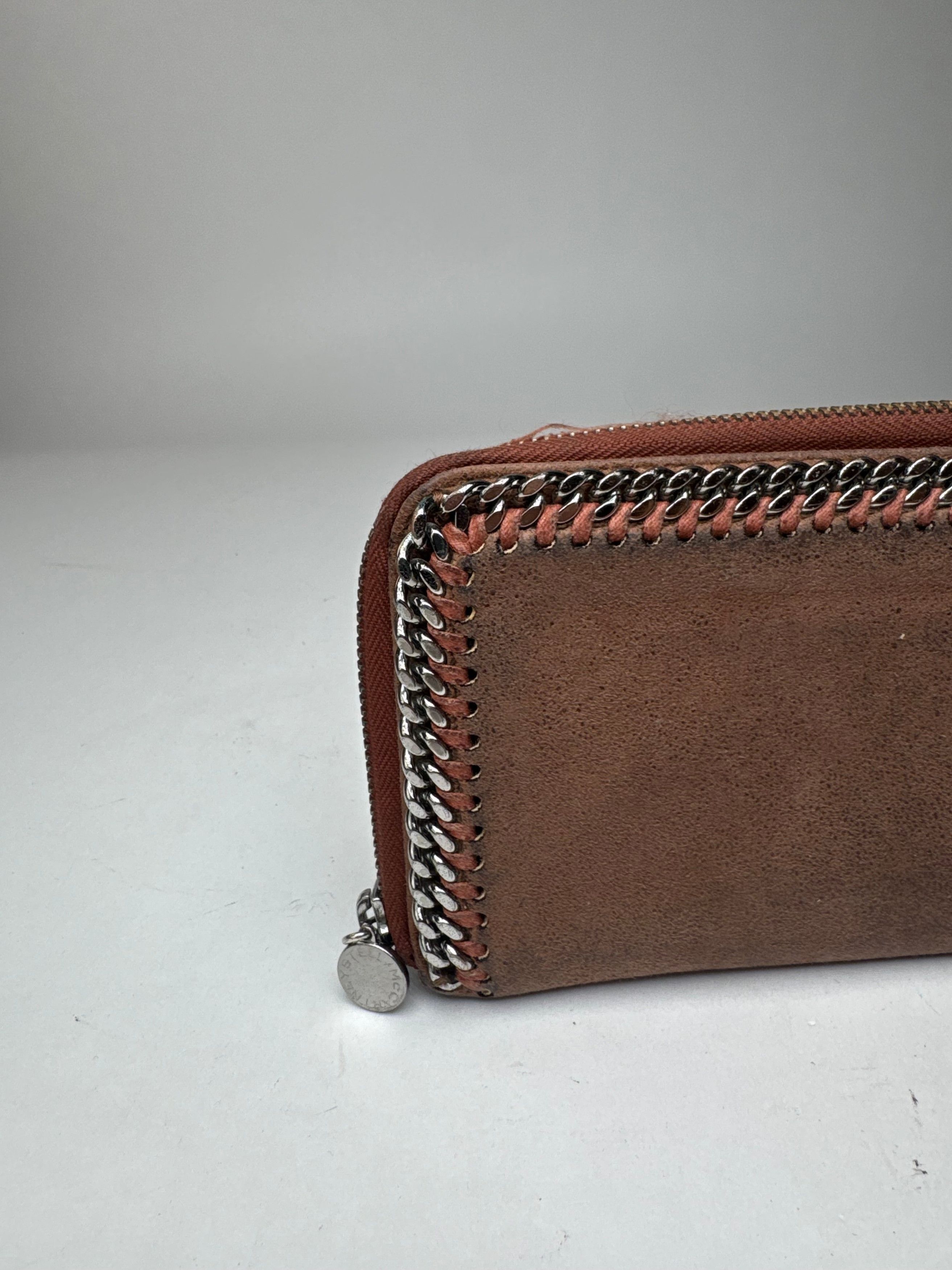 Stella McCartney Vintage Stella Mc Cartney Vegan Leather wallet brown Size ONE SIZE - 3 Thumbnail