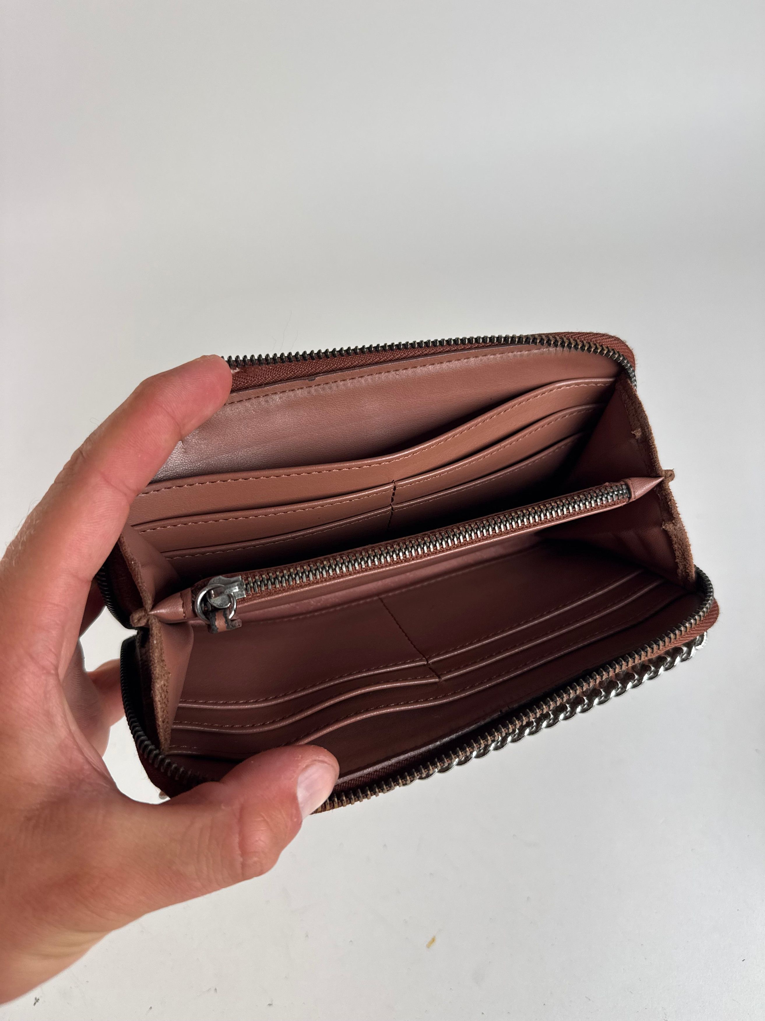 Stella McCartney Vintage Stella Mc Cartney Vegan Leather wallet brown Size ONE SIZE - 4 Thumbnail