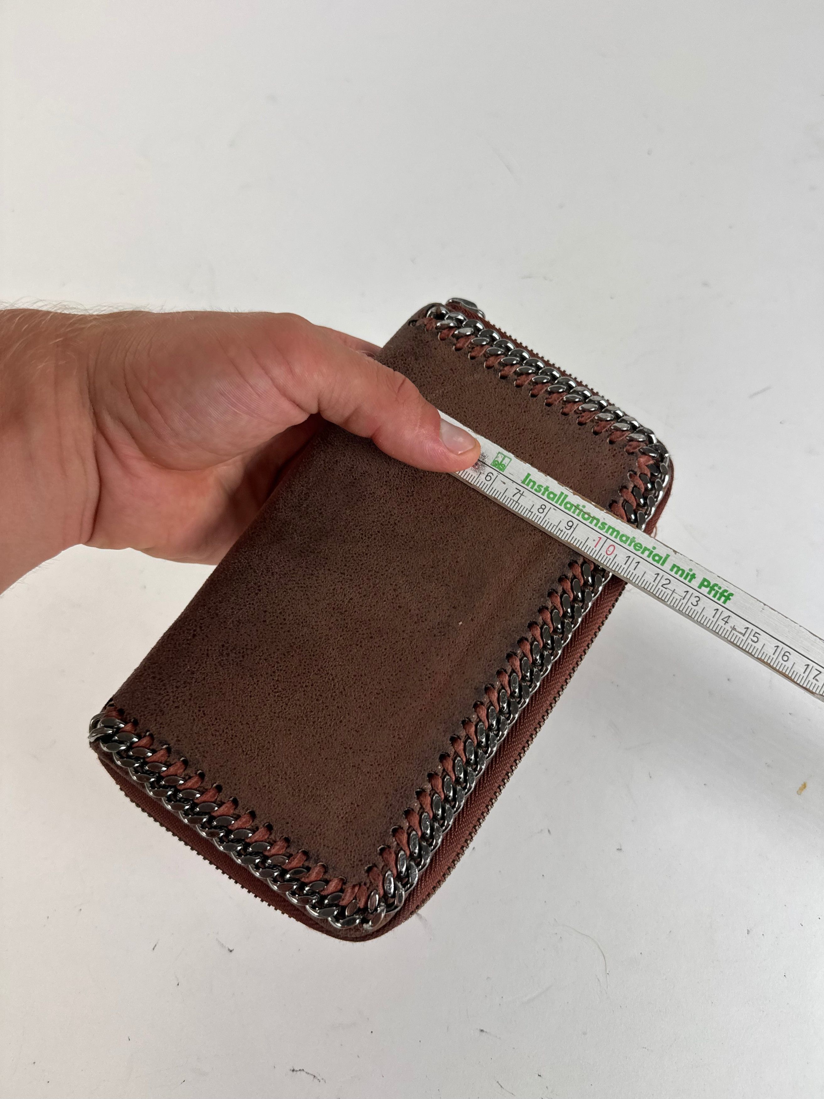 Stella McCartney Vintage Stella Mc Cartney Vegan Leather wallet brown Size ONE SIZE - 8 Thumbnail