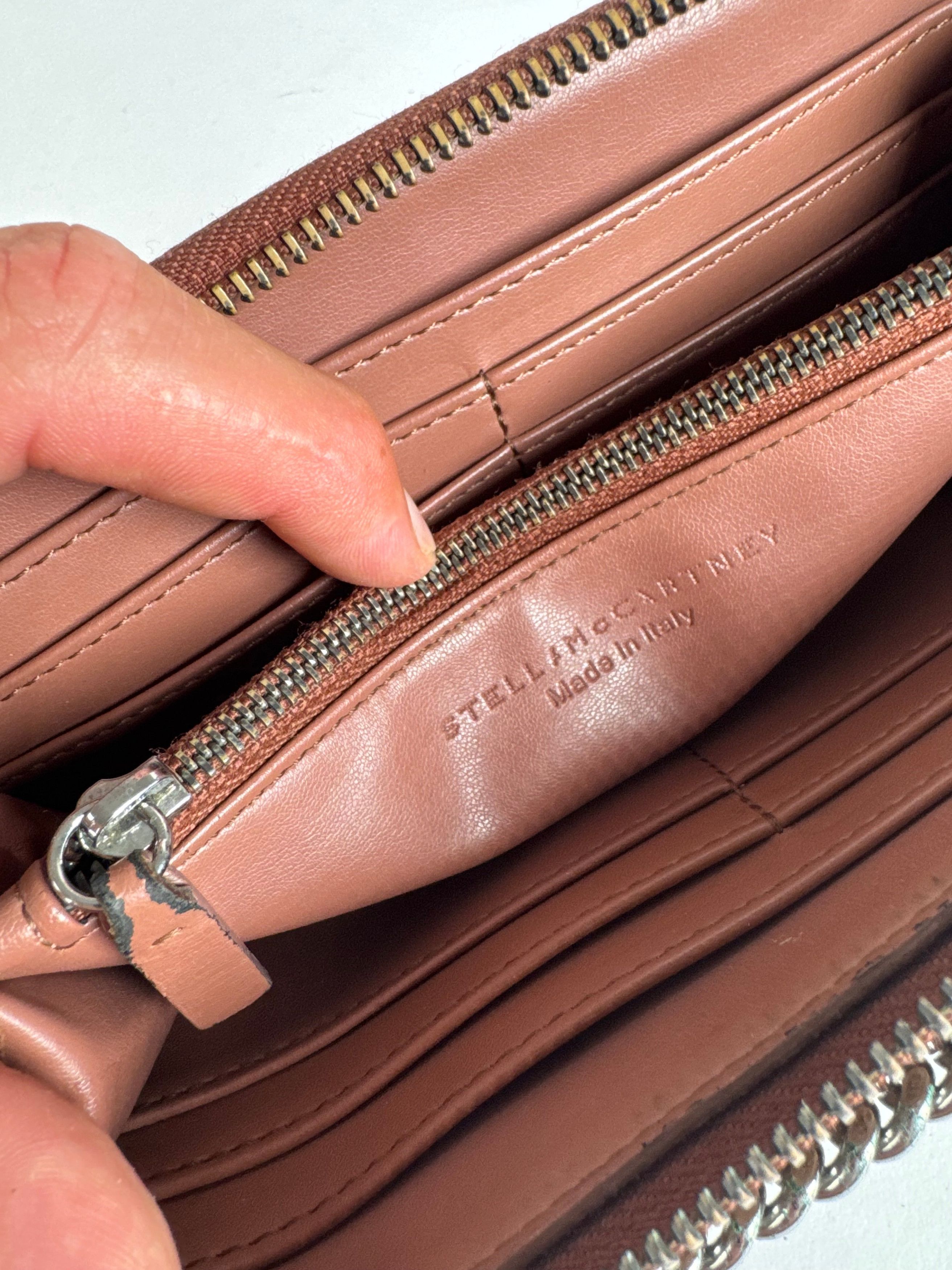 Stella McCartney Vintage Stella Mc Cartney Vegan Leather wallet brown Size ONE SIZE - 5 Thumbnail