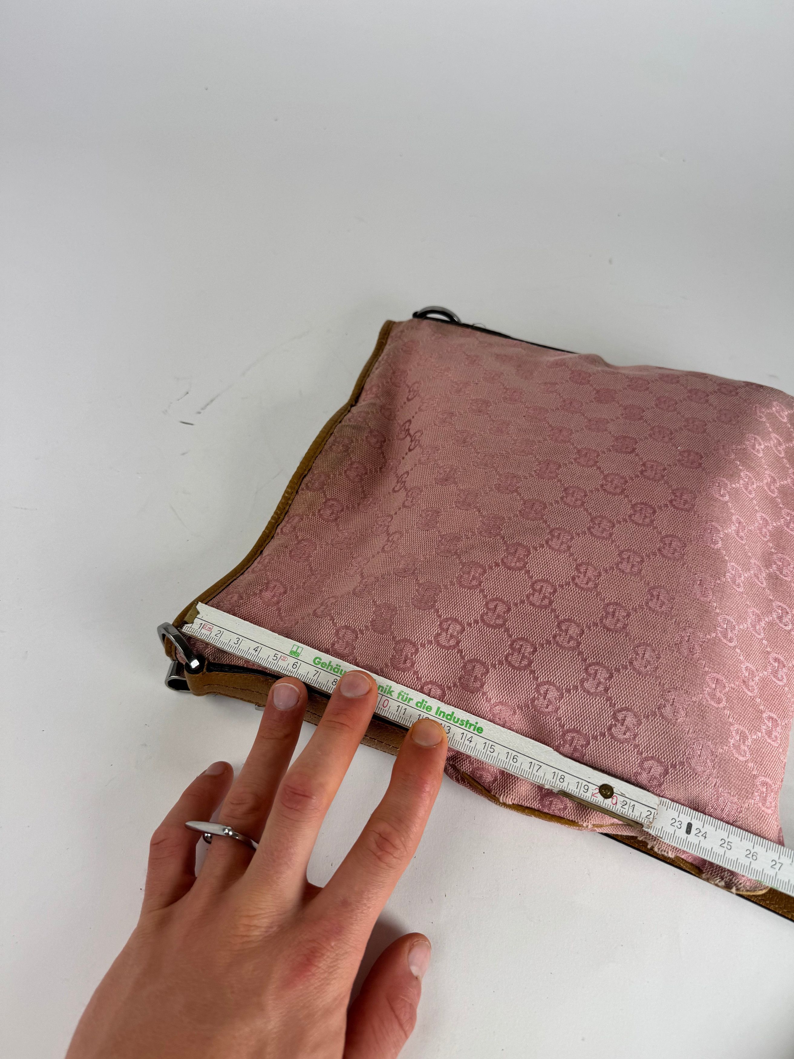 Gucci Vintage Monogram Shoulder Bag pink Size ONE SIZE - 12 Thumbnail
