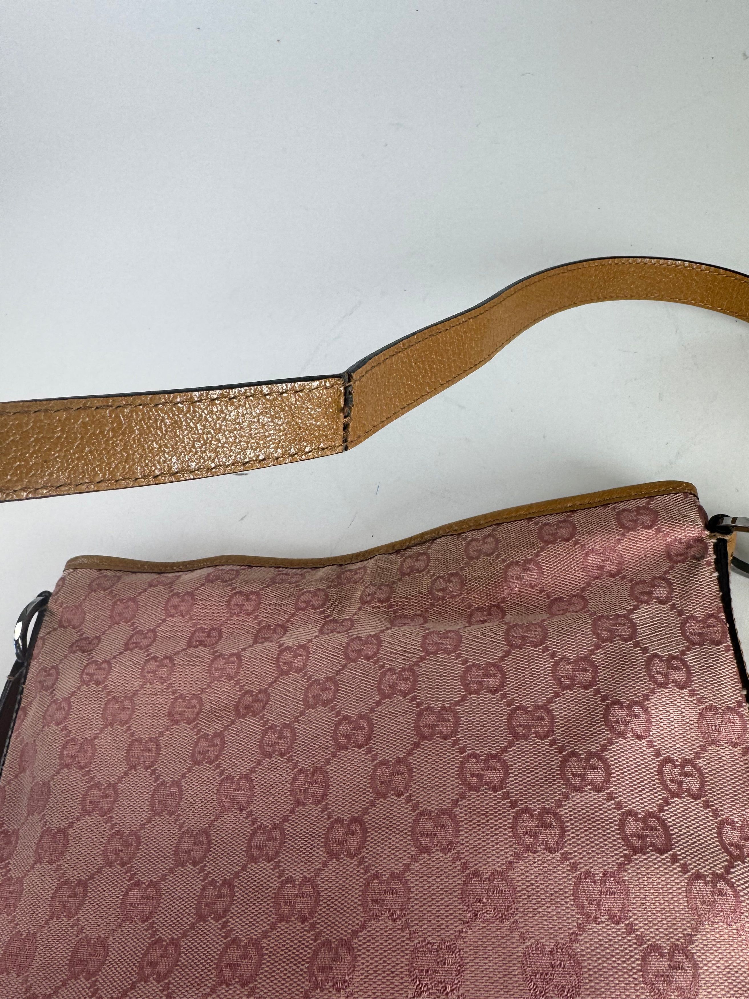 Gucci Vintage Monogram Shoulder Bag pink Size ONE SIZE - 15 Thumbnail