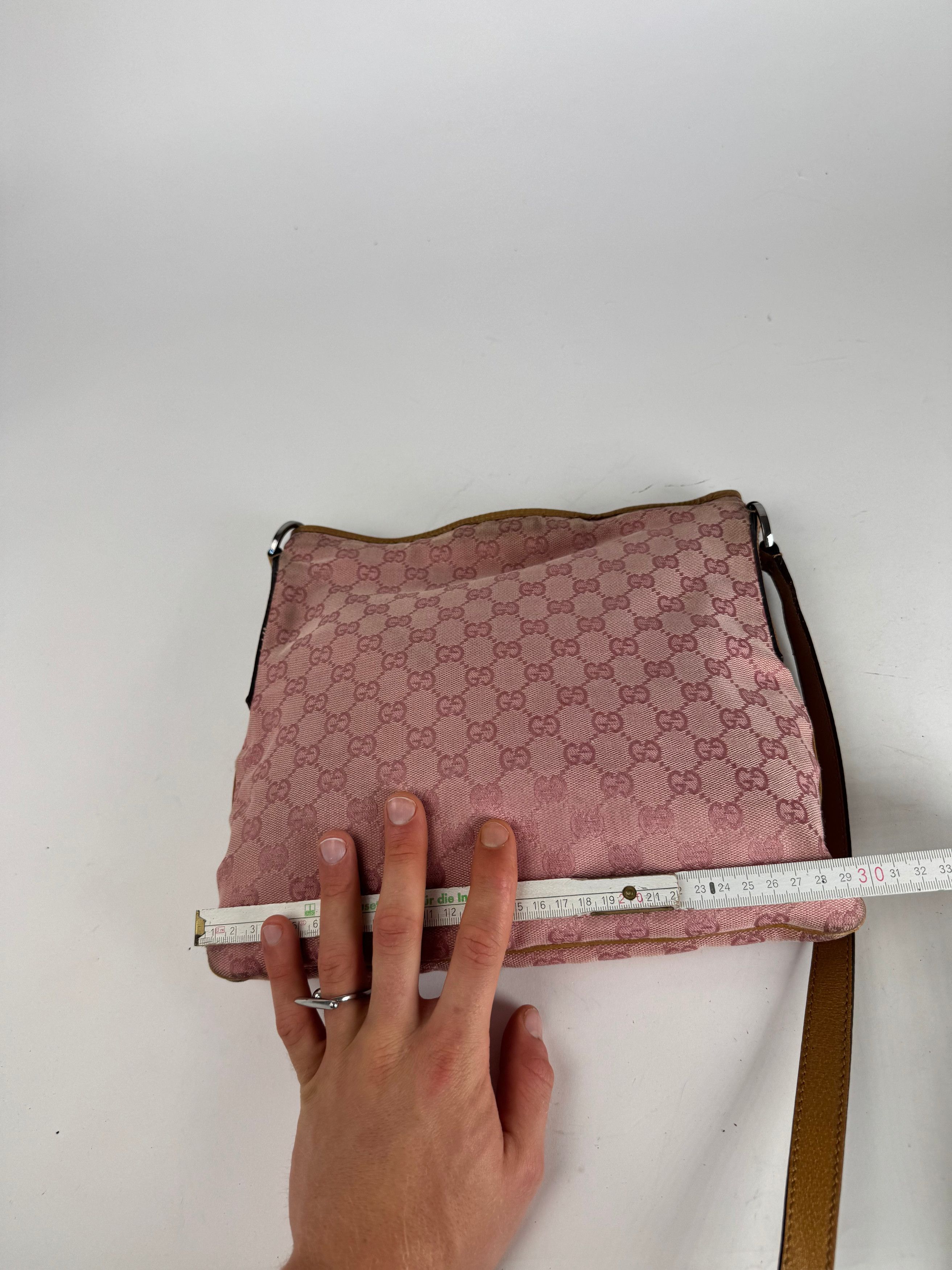 Gucci Vintage Monogram Shoulder Bag pink Size ONE SIZE - 11 Thumbnail