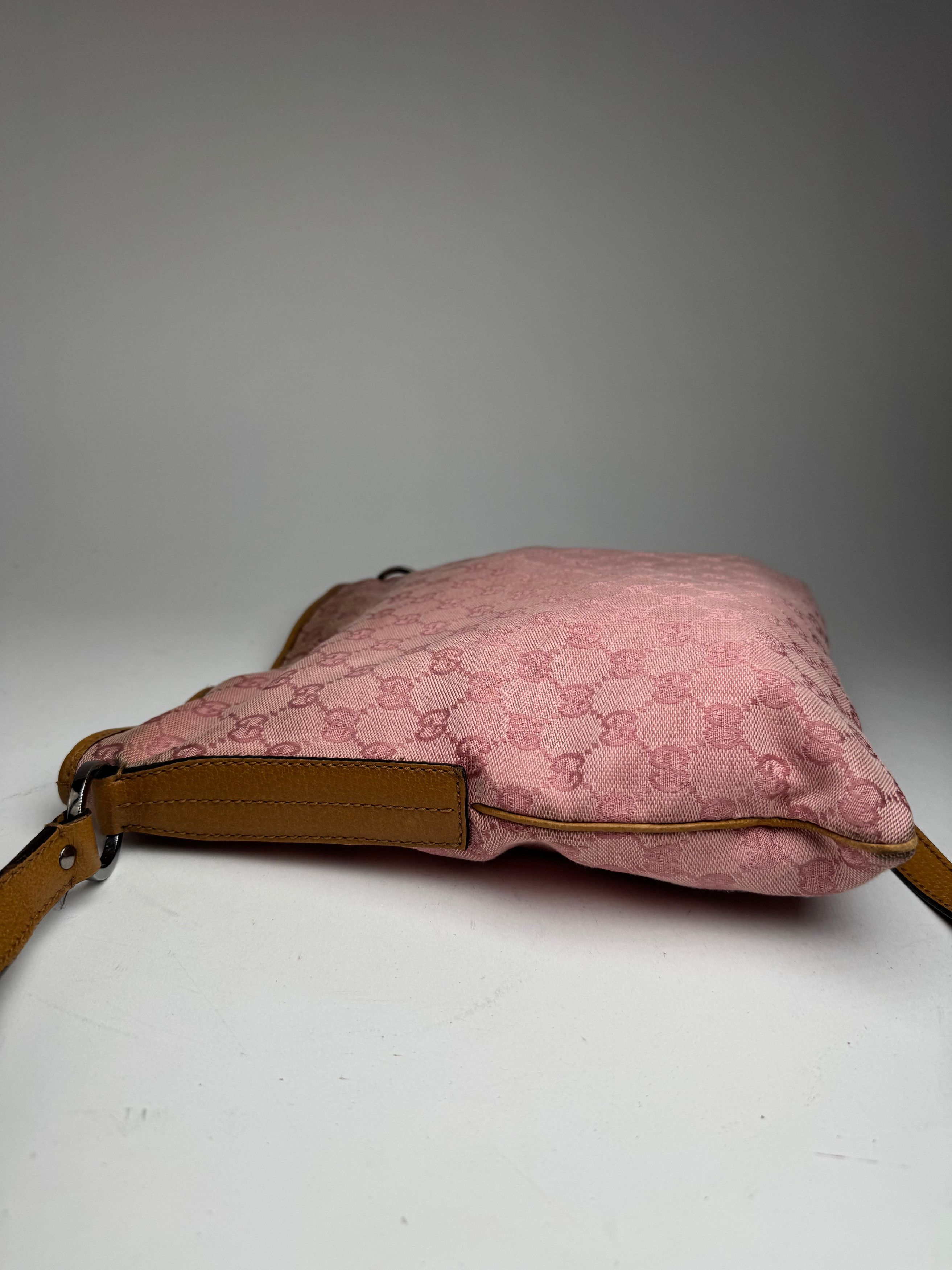 Gucci Vintage Monogram Shoulder Bag pink Size ONE SIZE - 7 Thumbnail