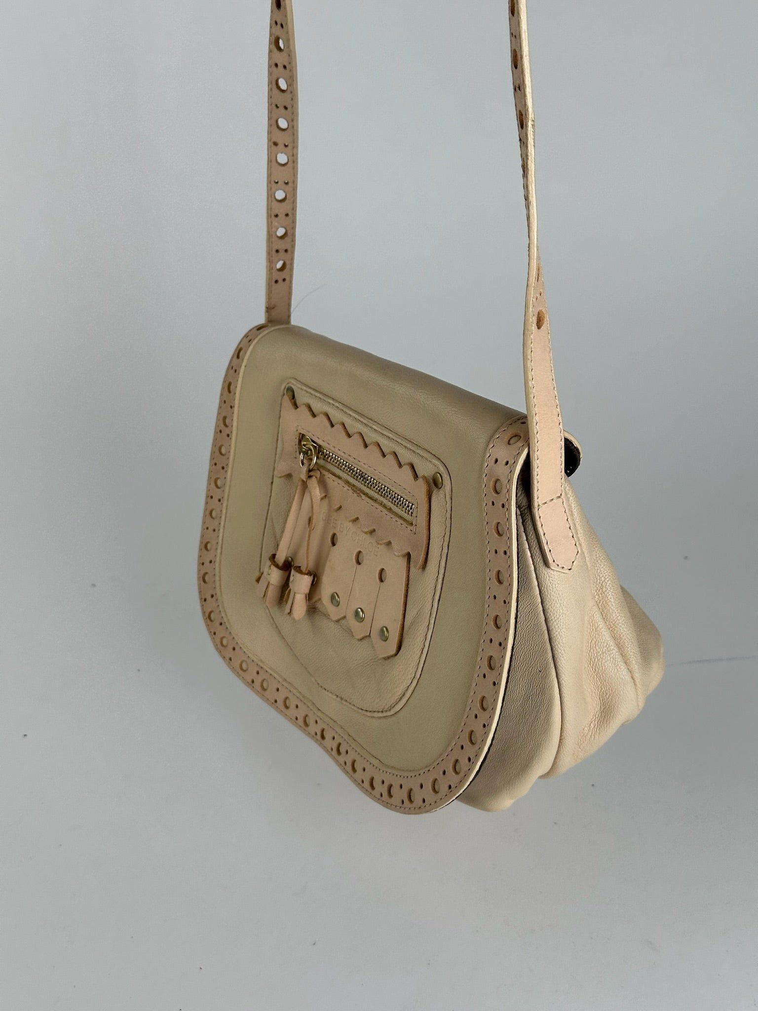 Chloe Vintage Leather bag beige Size ONE SIZE - 9 Thumbnail