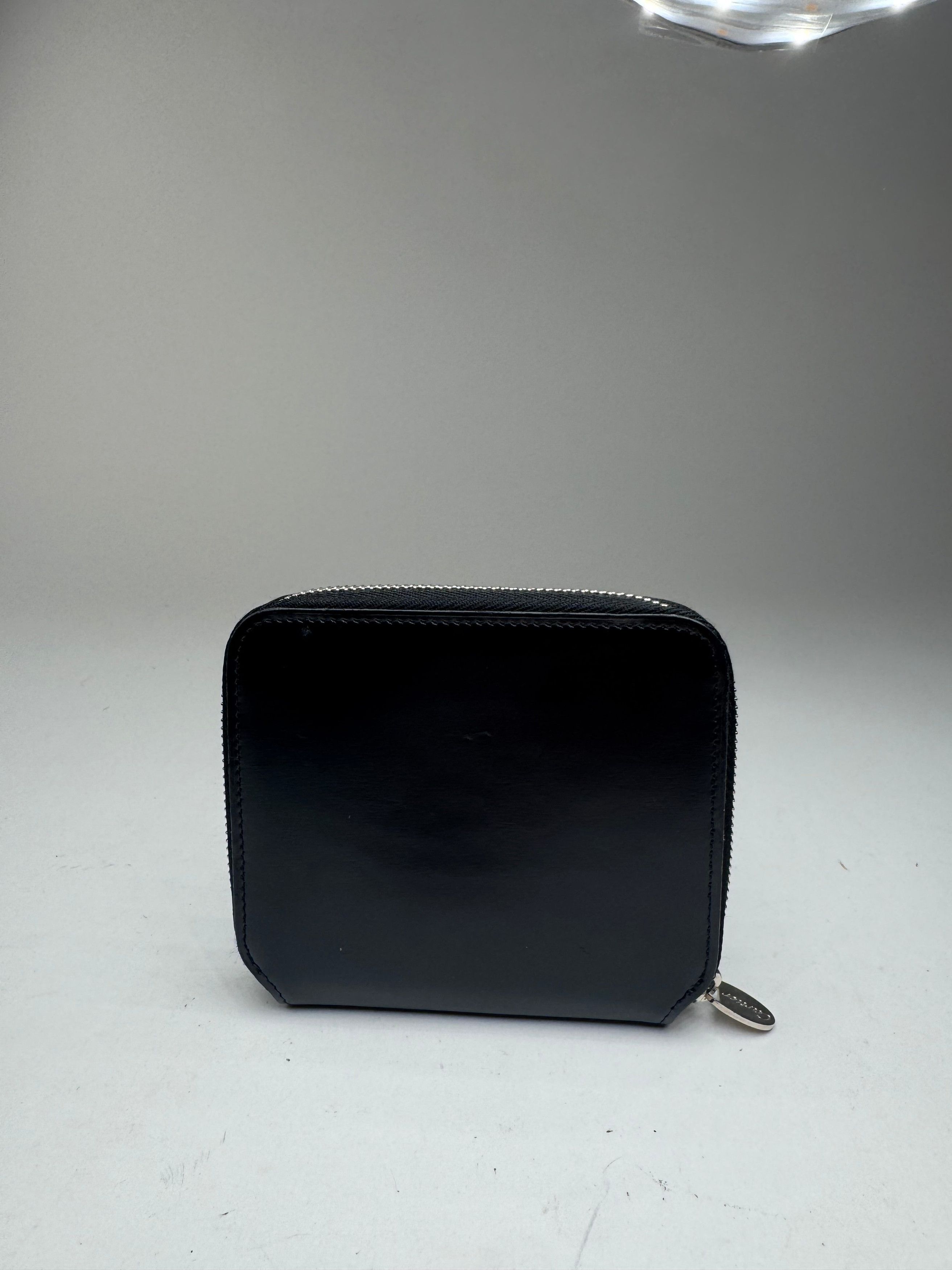 Cartier Vintage Panthere Patent Leather Card Holder Black Size ONE SIZE - 2 Thumbnail