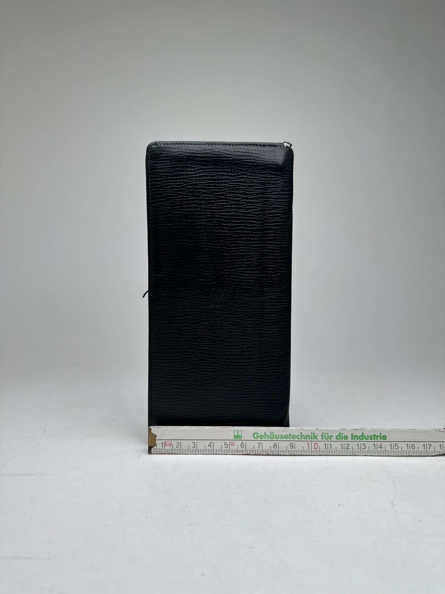 Loewe Vintage Madrid Leather ID holder black Size ONE SIZE - 9 Thumbnail