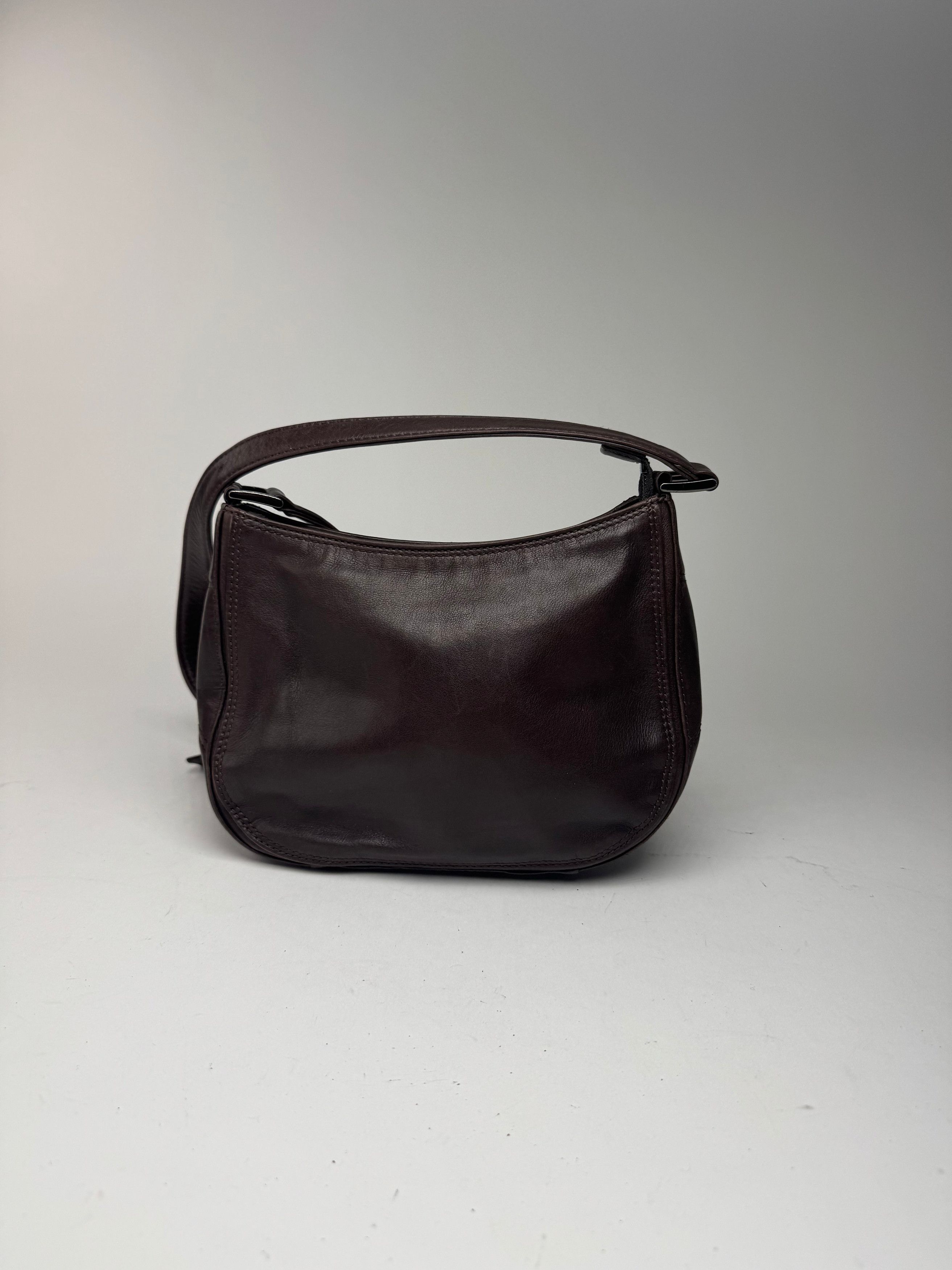 Issey Miyake Vintage Leather bag brown Size ONE SIZE - 10 Thumbnail