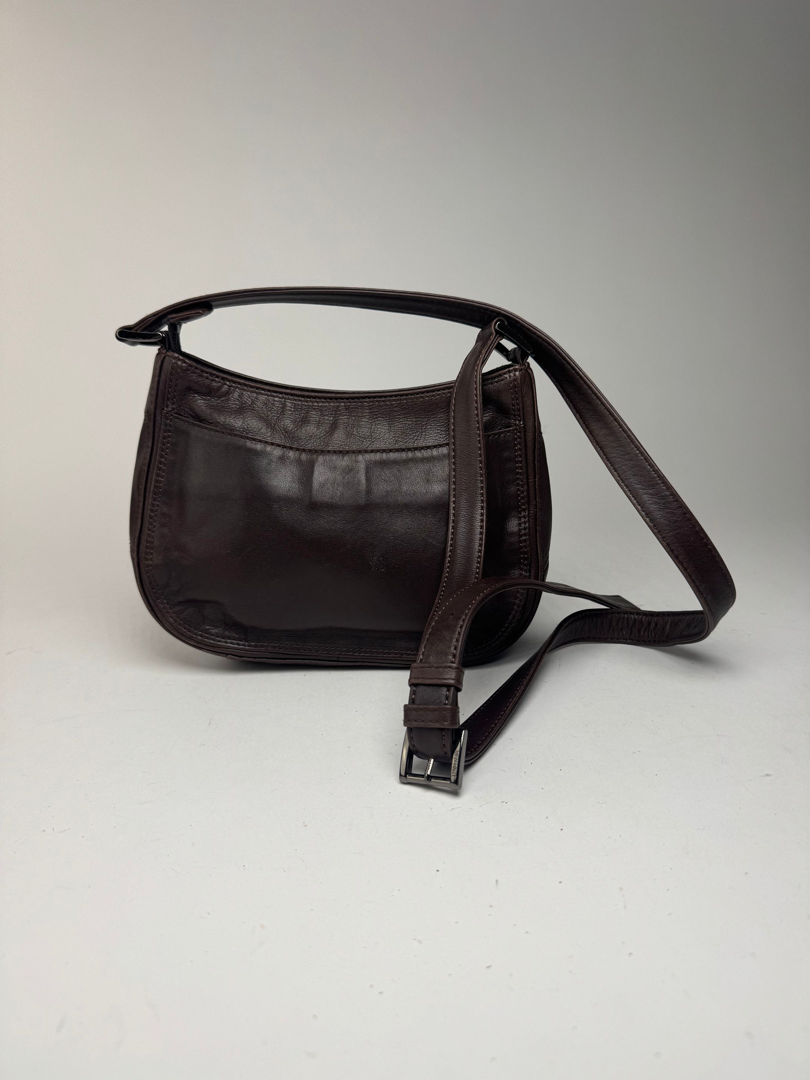 Issey Miyake Vintage Leather bag brown Size ONE SIZE - 8 Thumbnail
