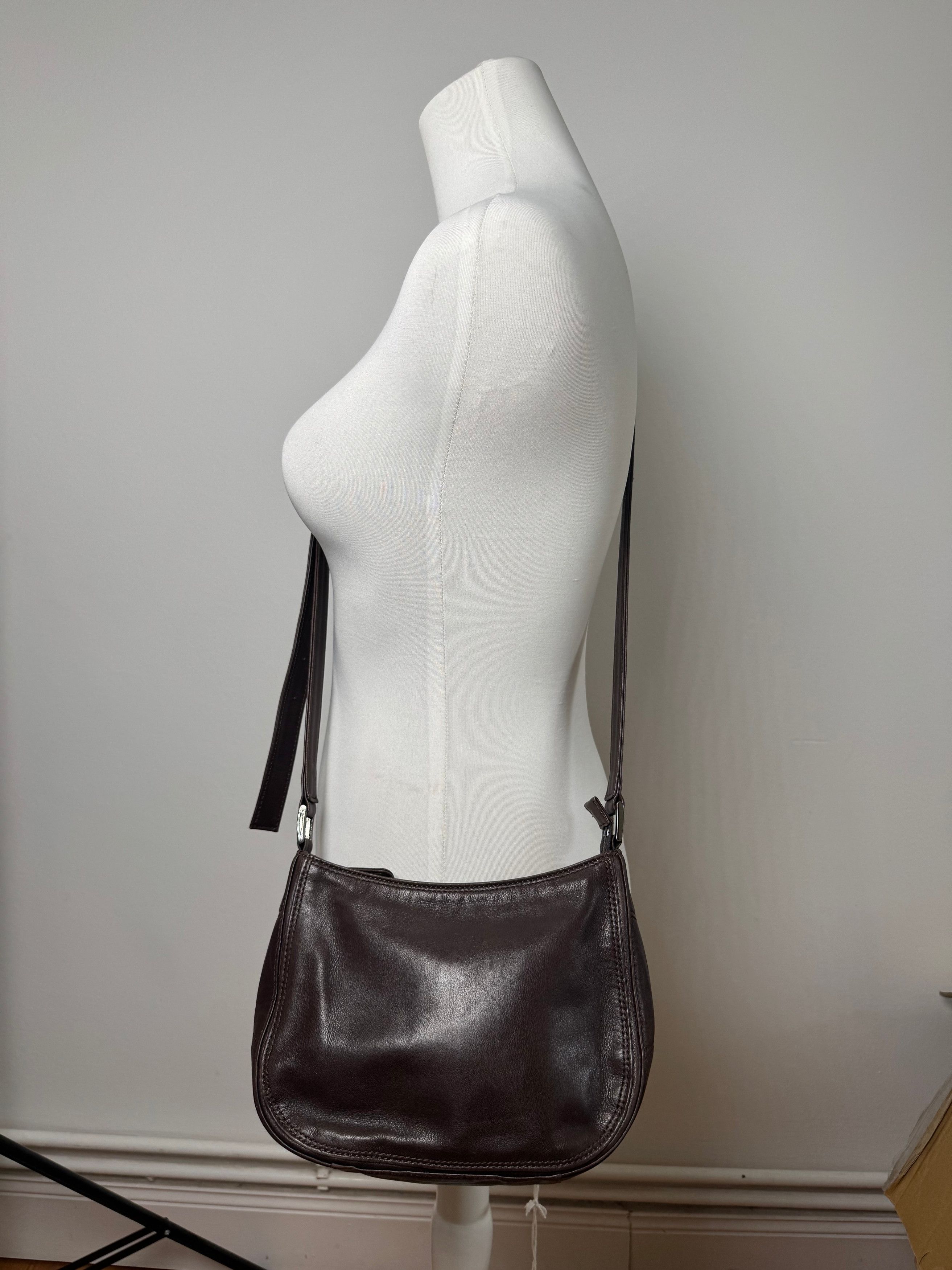 Issey Miyake Vintage Leather bag brown Size ONE SIZE - 6 Thumbnail