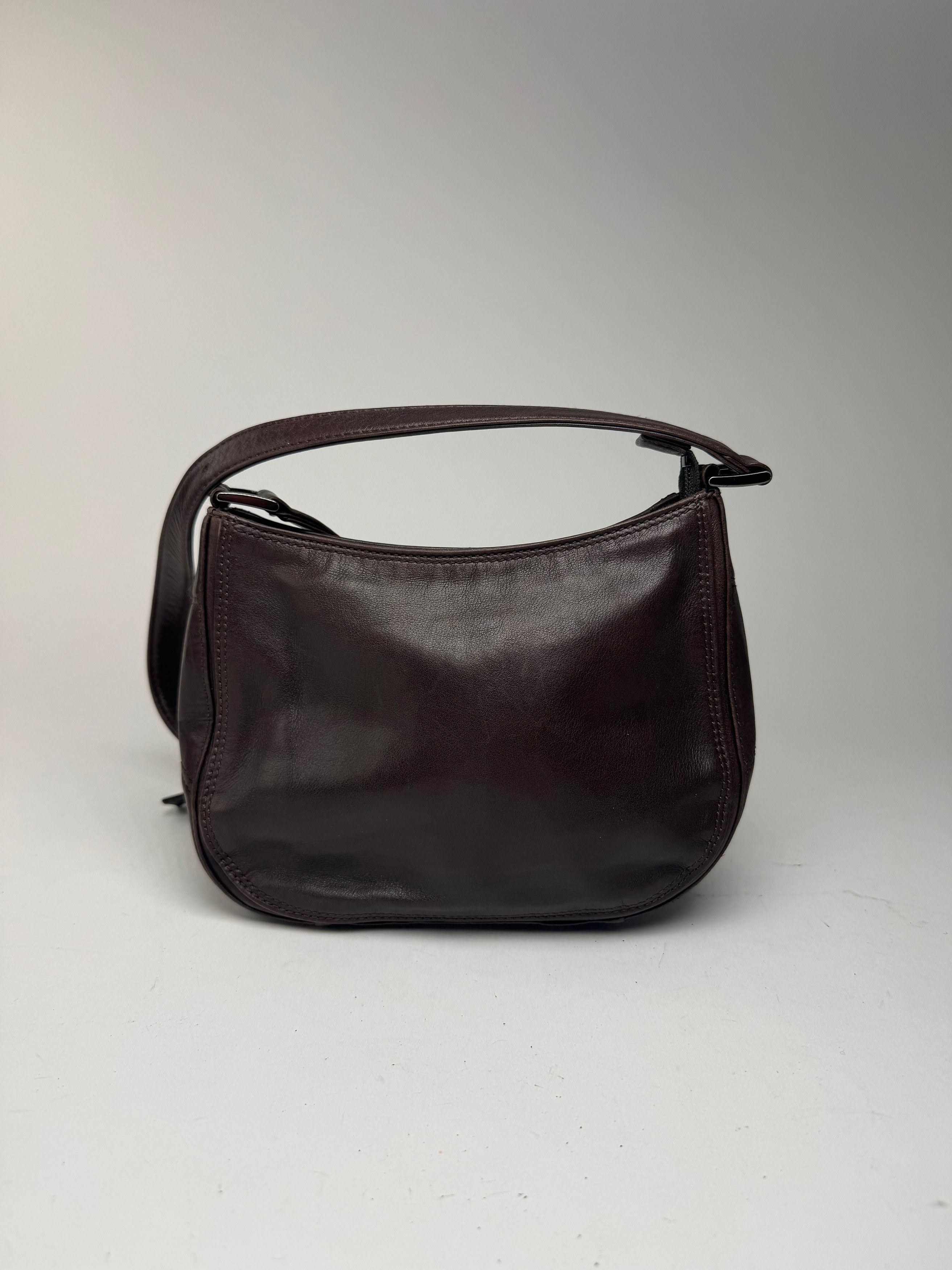 Issey Miyake Vintage Leather bag brown Size ONE SIZE - 2 Thumbnail