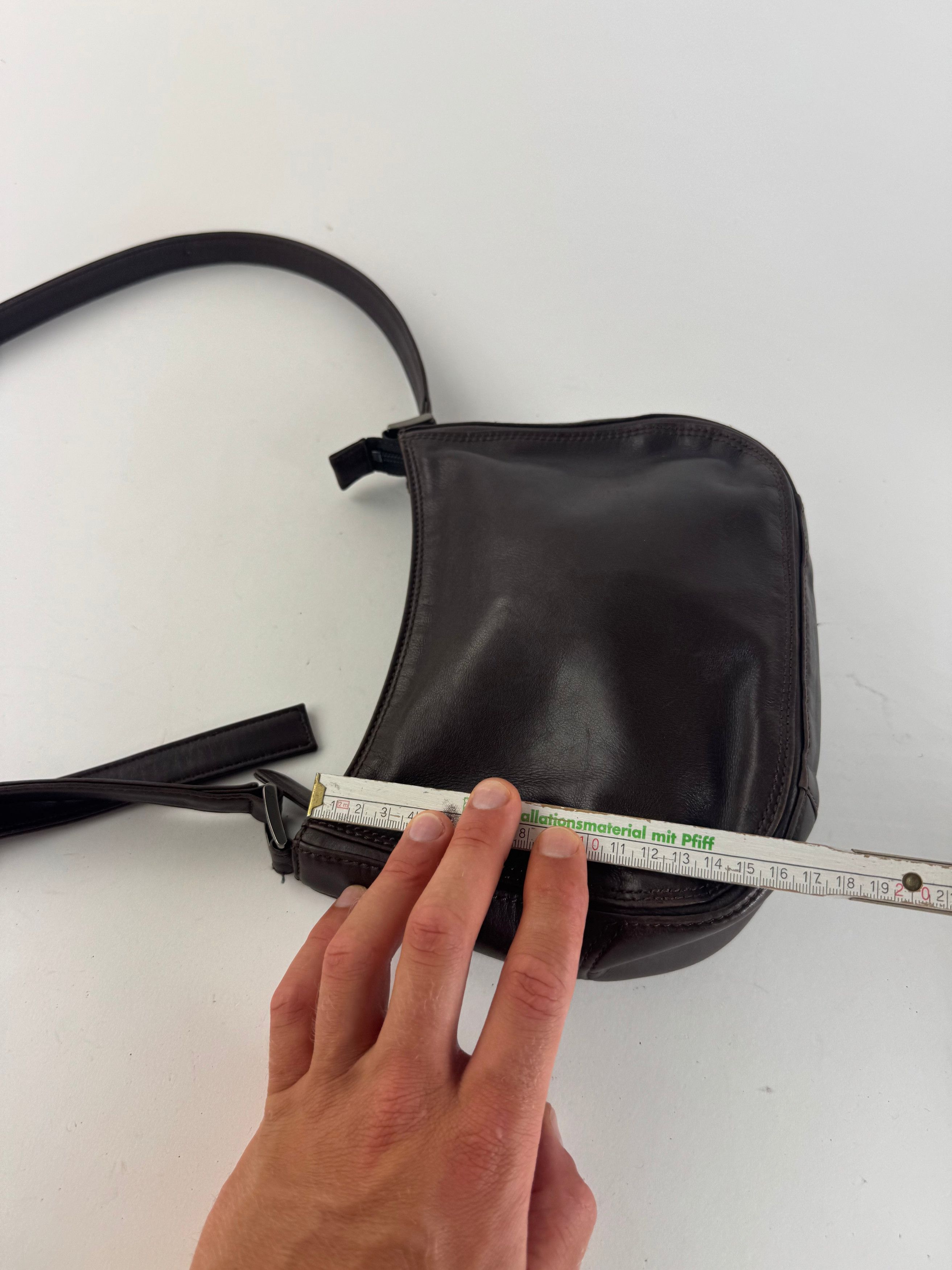 Issey Miyake Vintage Leather bag brown Size ONE SIZE - 14 Thumbnail