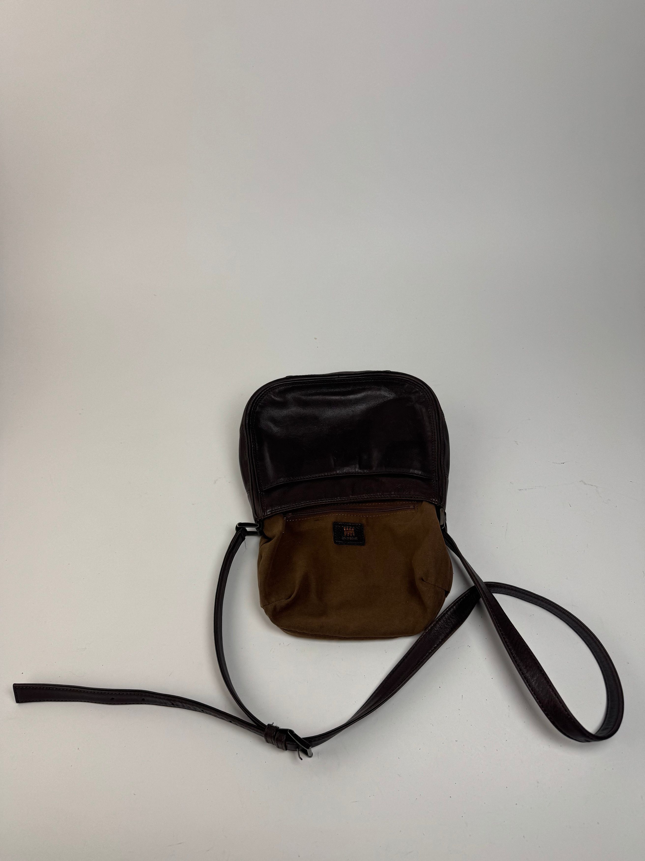 Issey Miyake Vintage Leather bag brown Size ONE SIZE - 3 Thumbnail