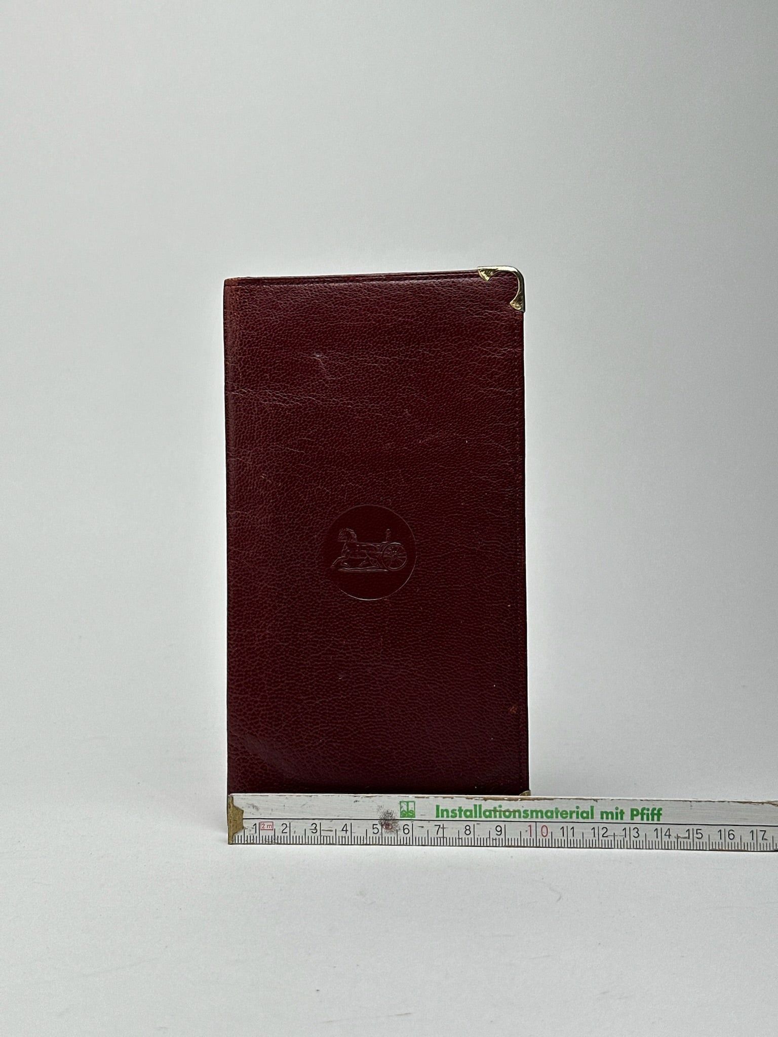 Celine Vintage Paris leather card holder, I’d holder burgundy Size ONE SIZE - 7 Thumbnail