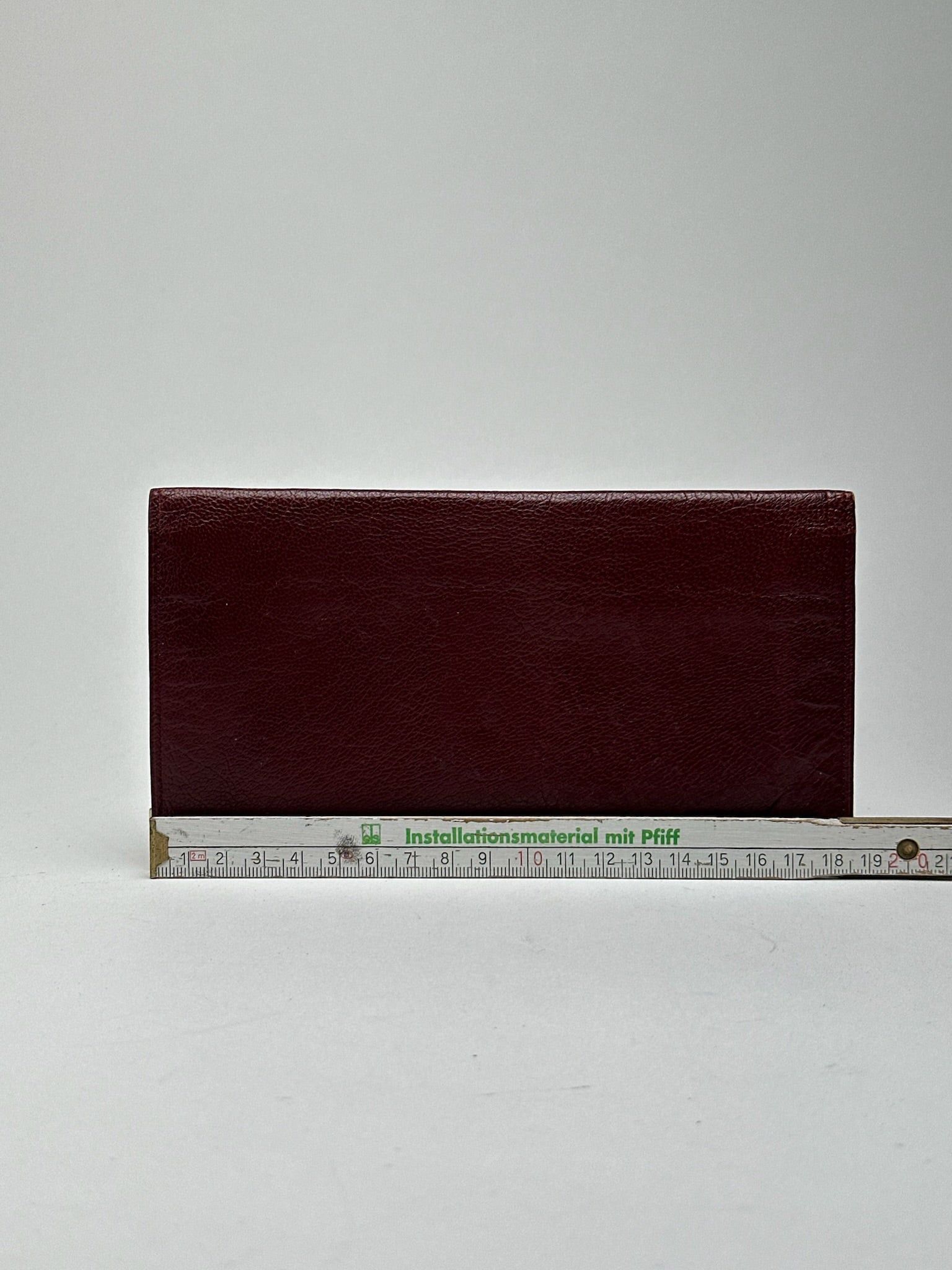 Celine Vintage Paris leather card holder, I’d holder burgundy Size ONE SIZE - 8 Thumbnail