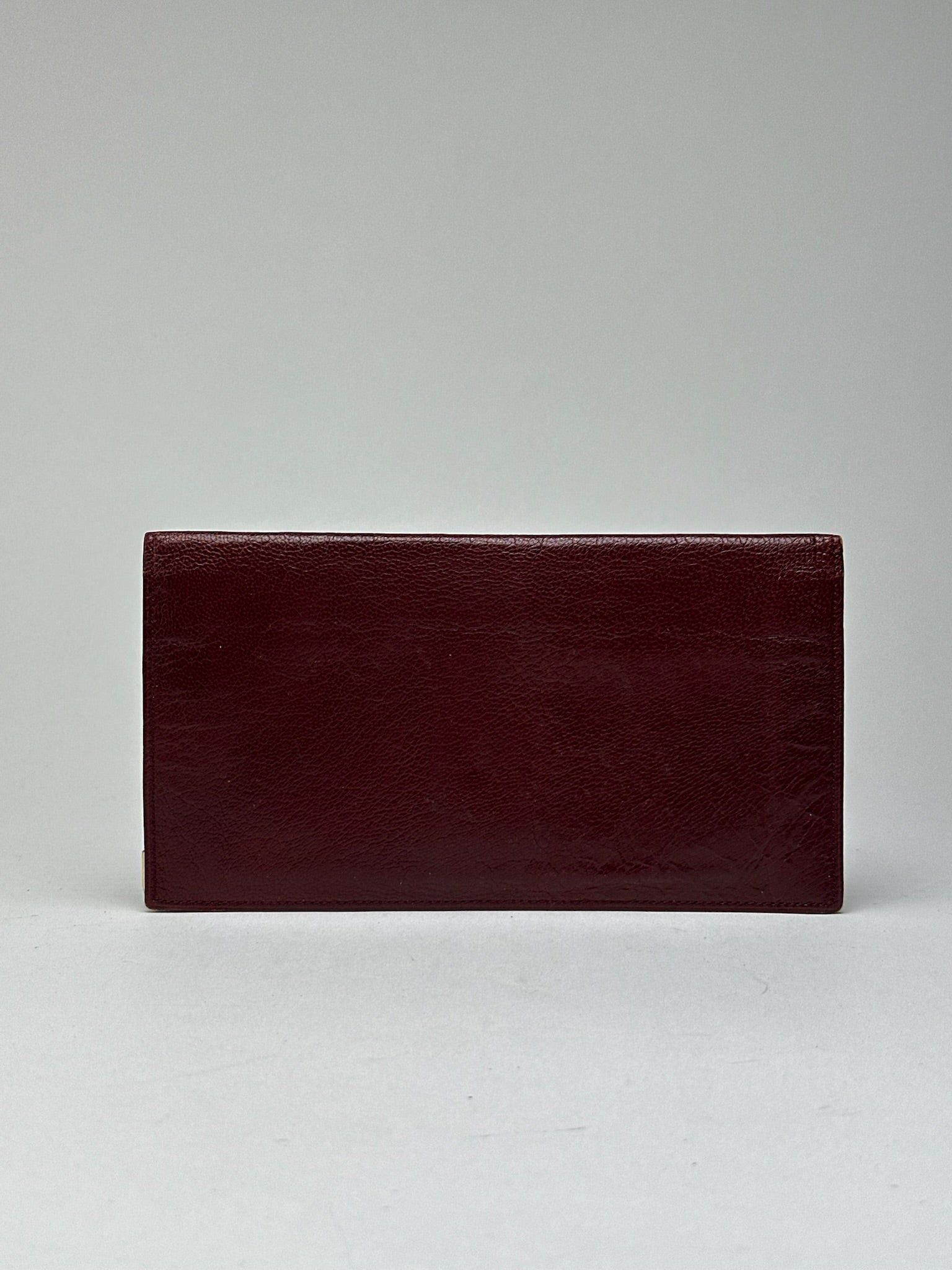 Celine Vintage Paris leather card holder, I’d holder burgundy Size ONE SIZE - 2 Thumbnail