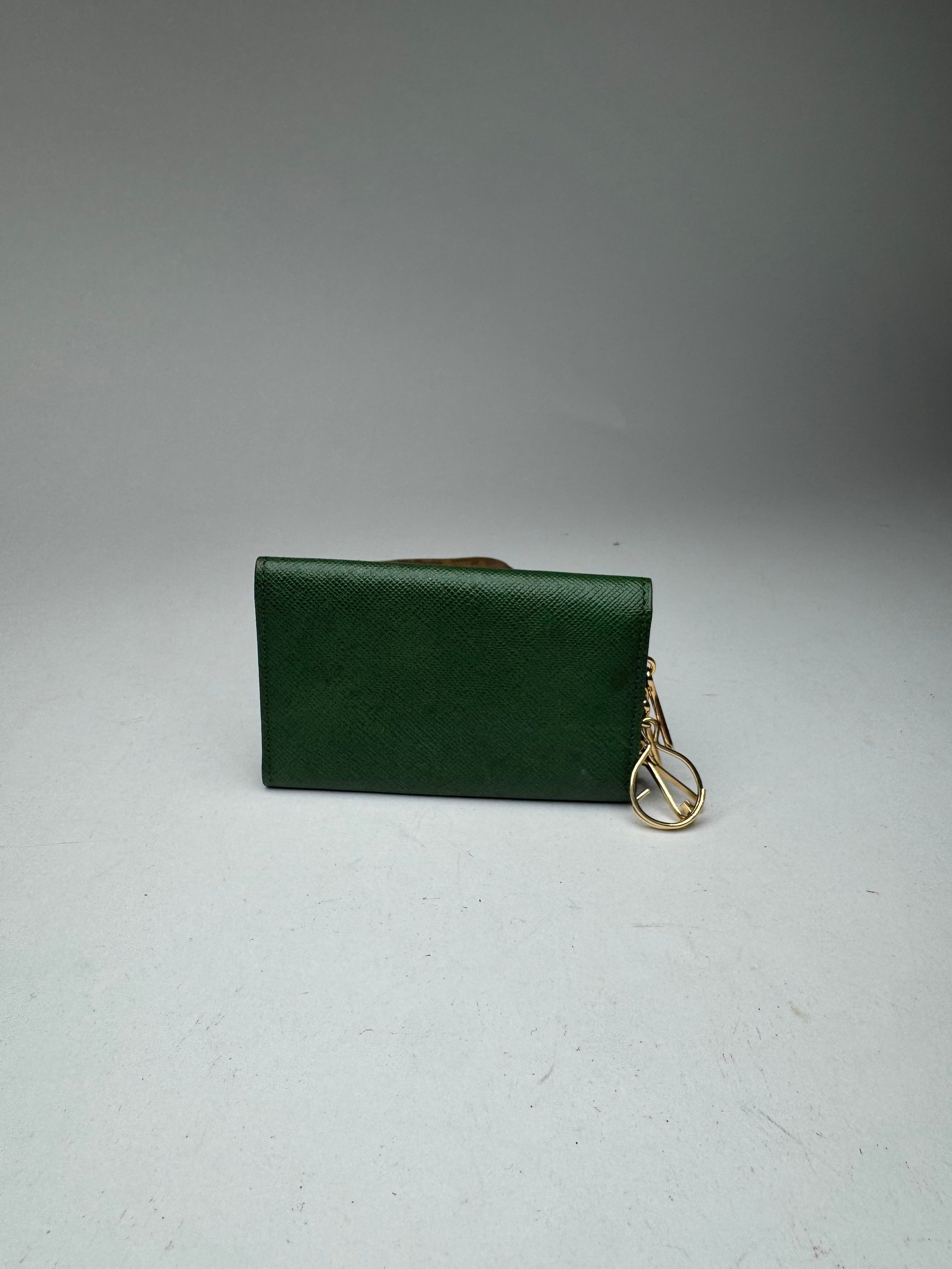 Givenchy Vintage Leather key holder green Size ONE SIZE - 2 Thumbnail